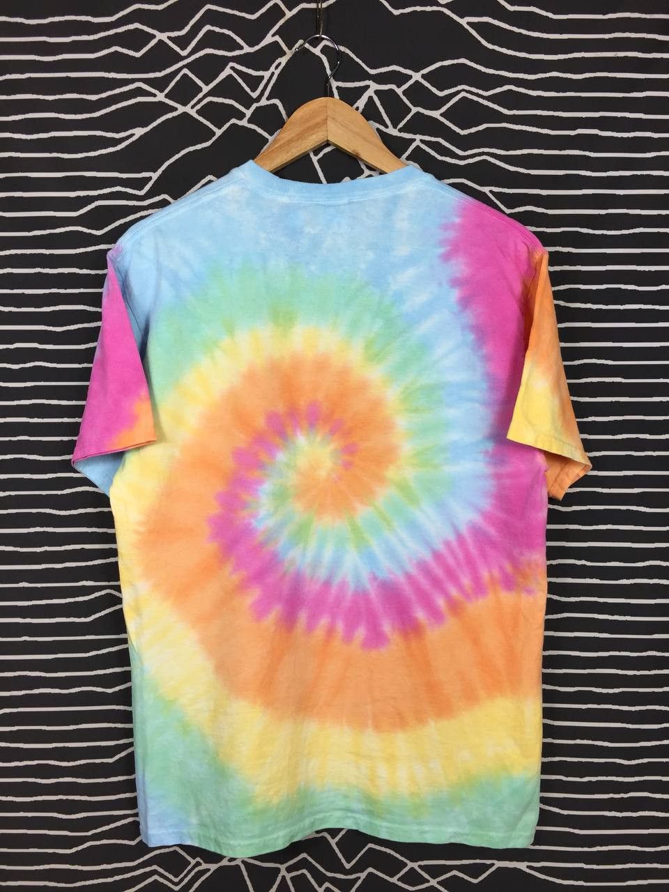 Vintage Vtg Koloa Surf Company Rainbow Swirly Spiral Tie Dye Tee Size US M / EU 48-50 / 2 - 5 Thumbnail