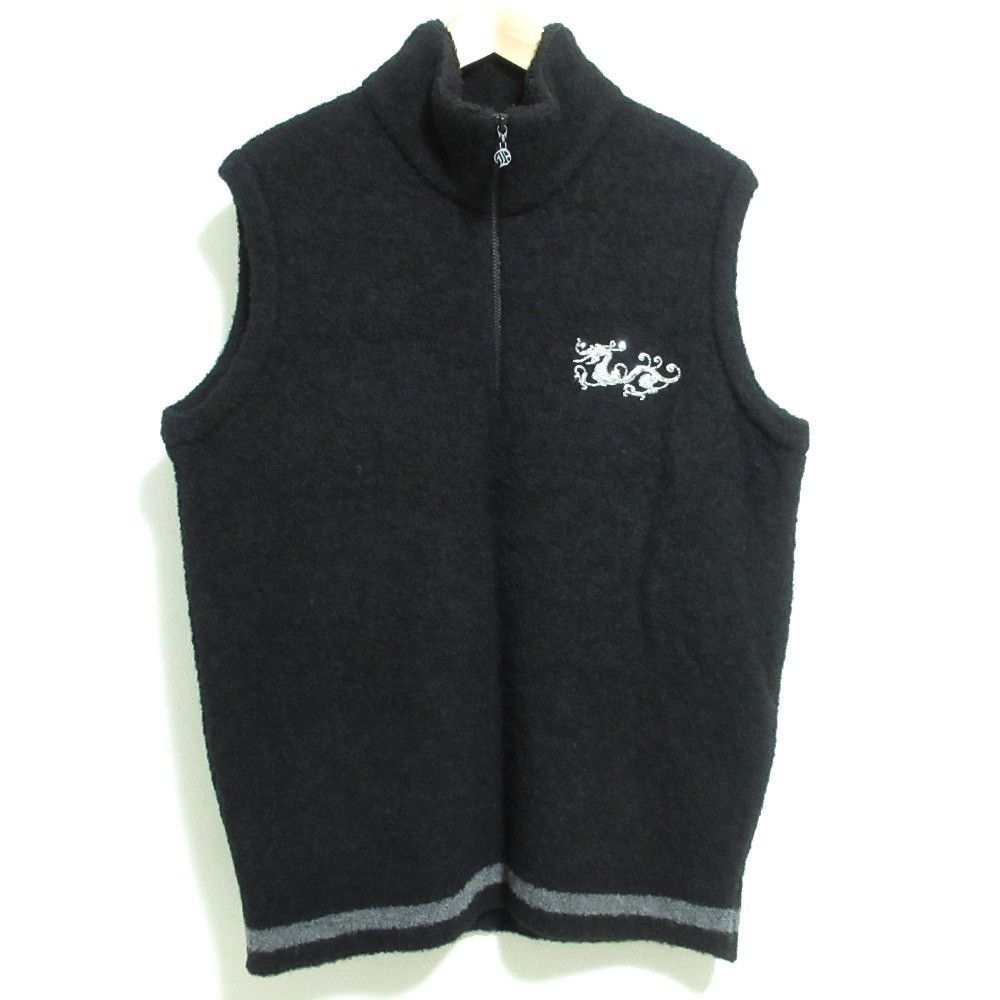 Other Other Dance With Dragon Wool Half Zip Knit Vest Textile Tops DUTY FREE for USA Size ONE SIZE - 1 Thumbnail