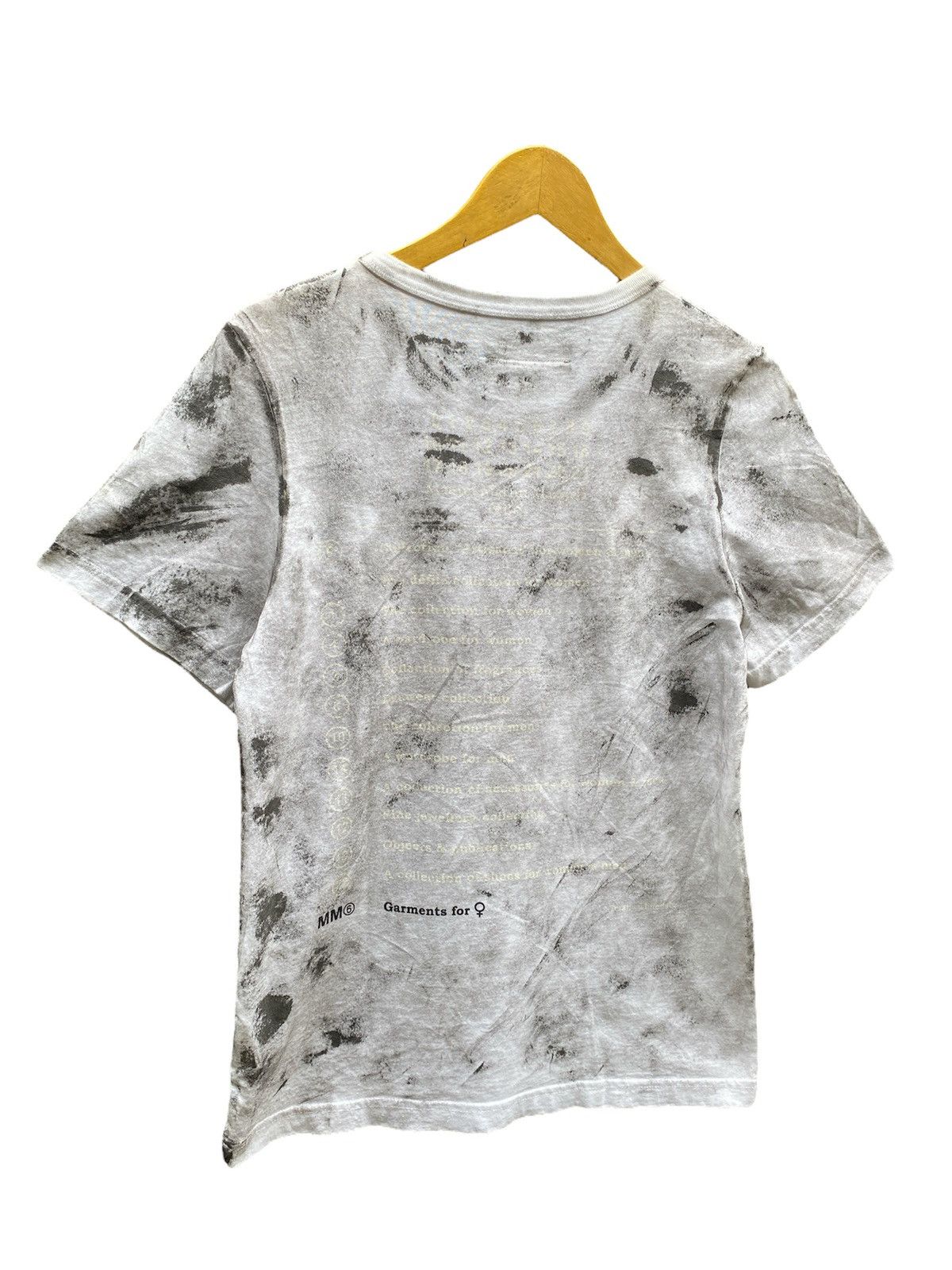 Maison Margiela Maison Margiela MM6 Trompe l’oeil Painted 1 of 1 T-shirt Size US S / EU 44-46 / 1 - 3 Thumbnail