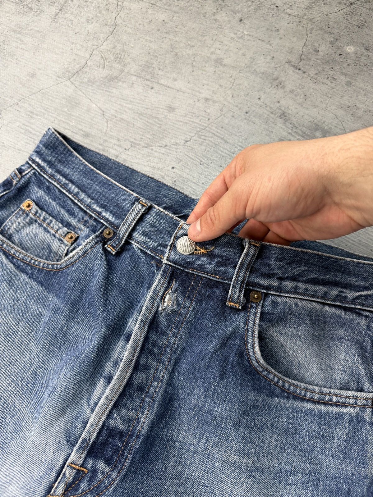 If Six Was Nine Crazy Sexy Flared Bootcut 2000s Y2K Jeans Size 30 Size US 30 / EU 46 - 6 Thumbnail