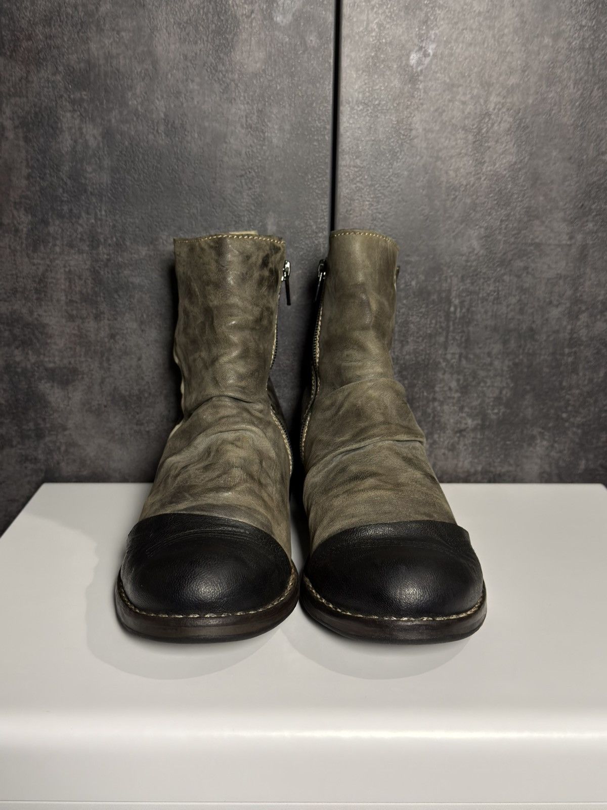 A.S.98 Vintage Leather Boots AS98 Guidi Balenciaga Dirk Owens Yohji Size US 9 / IT 39 - 13 Thumbnail