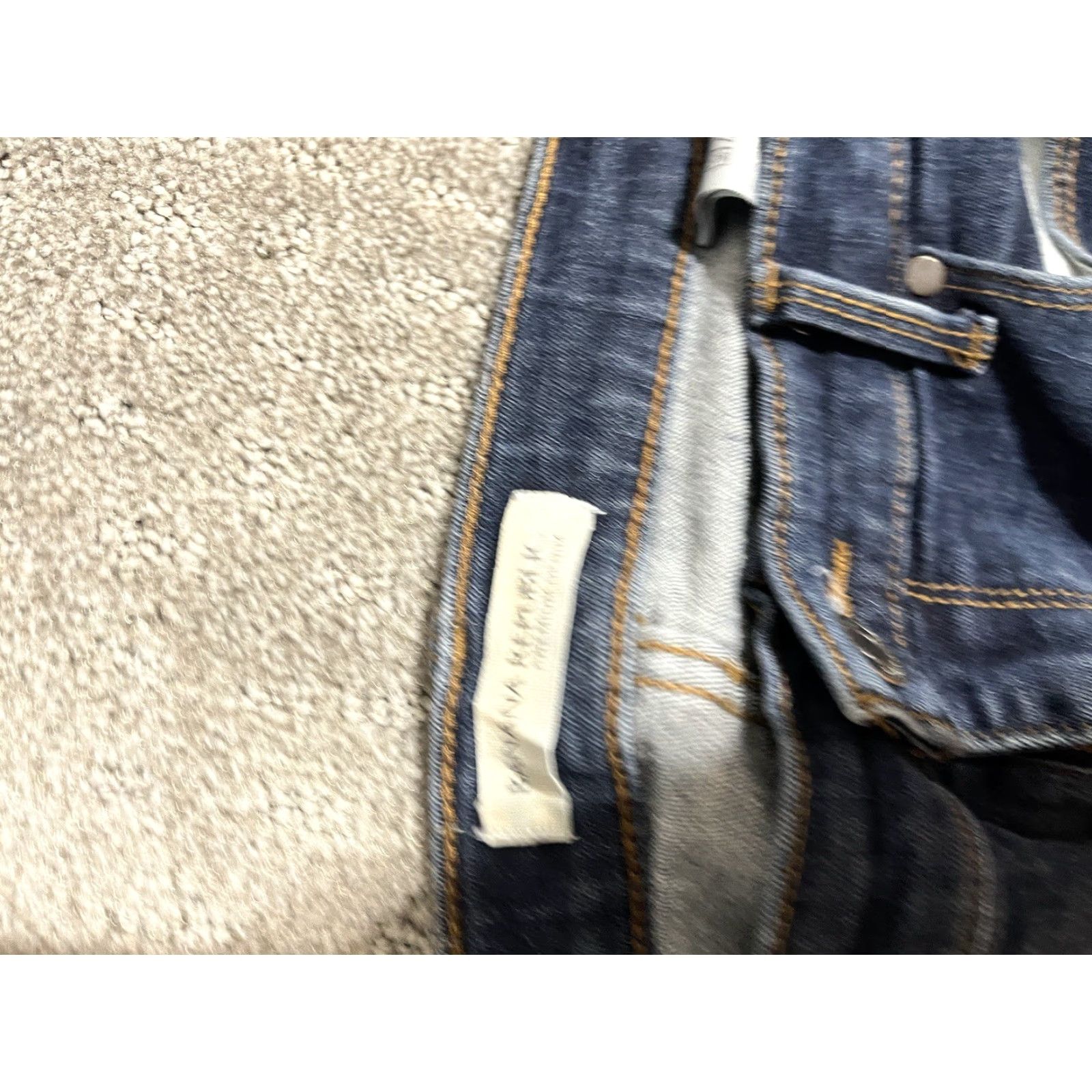 Banana Republic Banana Republic Womens Jeans Blue 32 Premium Denim Skinny Stretch Cotton Blend Jeans Women Size 32 Blue Stretch Size 24" / US 00 / IT 34 - 5 Thumbnail