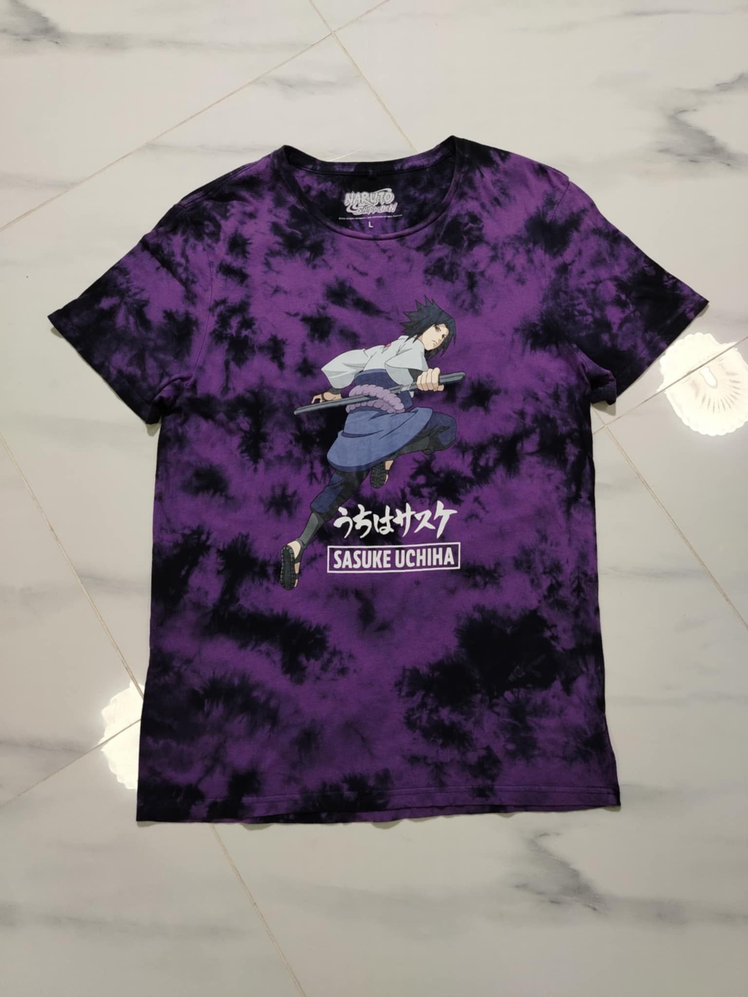 Other Sasuke Uchiha Tie-Dye T-Shirt Size US L / EU 52-54 / 3 - 2 Thumbnail