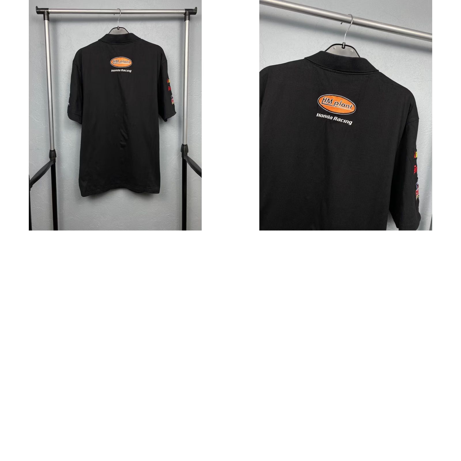 Honda Honda Racing Team Polo Shirt Mens XL Black Polo Size US XL / EU 56 / 4 - 8 Thumbnail