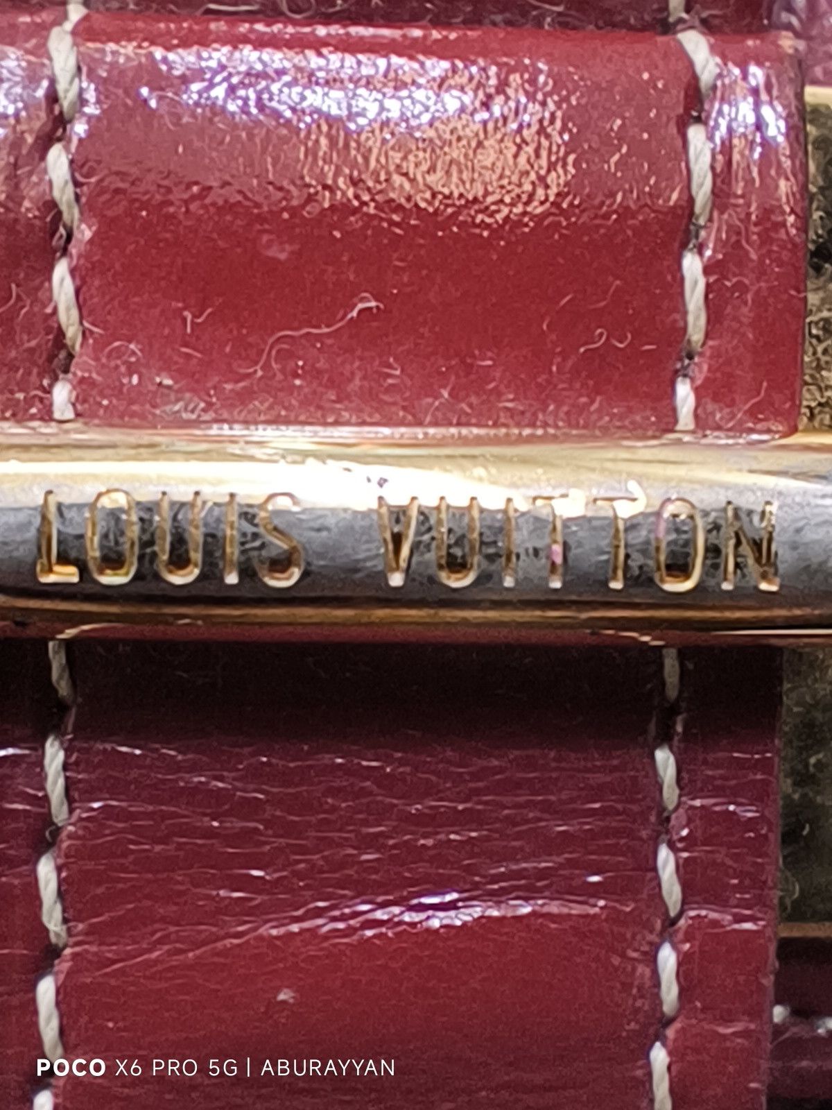 Louis Vuitton Louis Vuitton Suhali Zippered Long Wallet in Tanami Red Size ONE SIZE - 5 Thumbnail