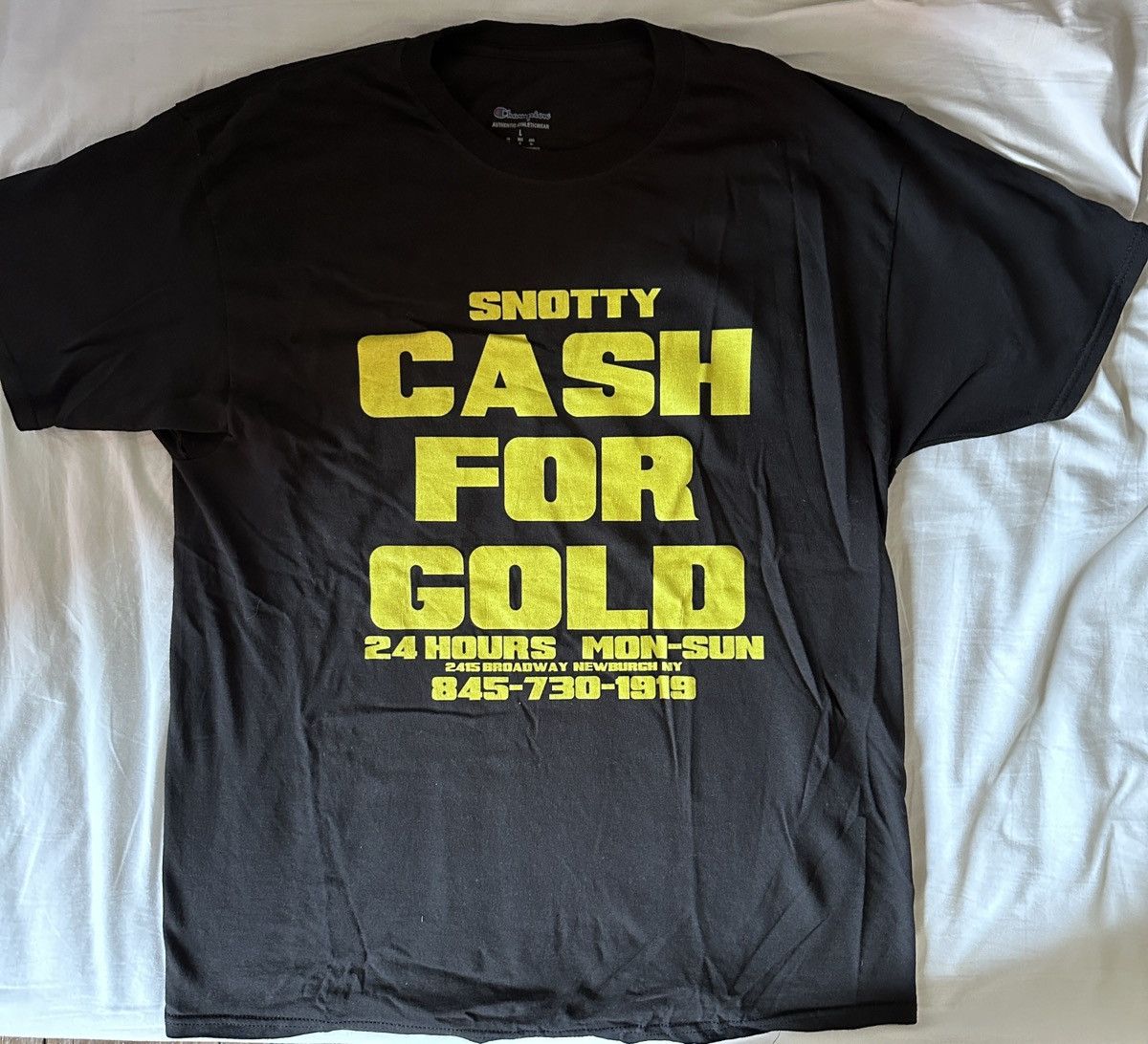 Champion T-shirt Snotty - cash for gold (2023) Size US L / EU 52-54 / 3 - 2 Thumbnail