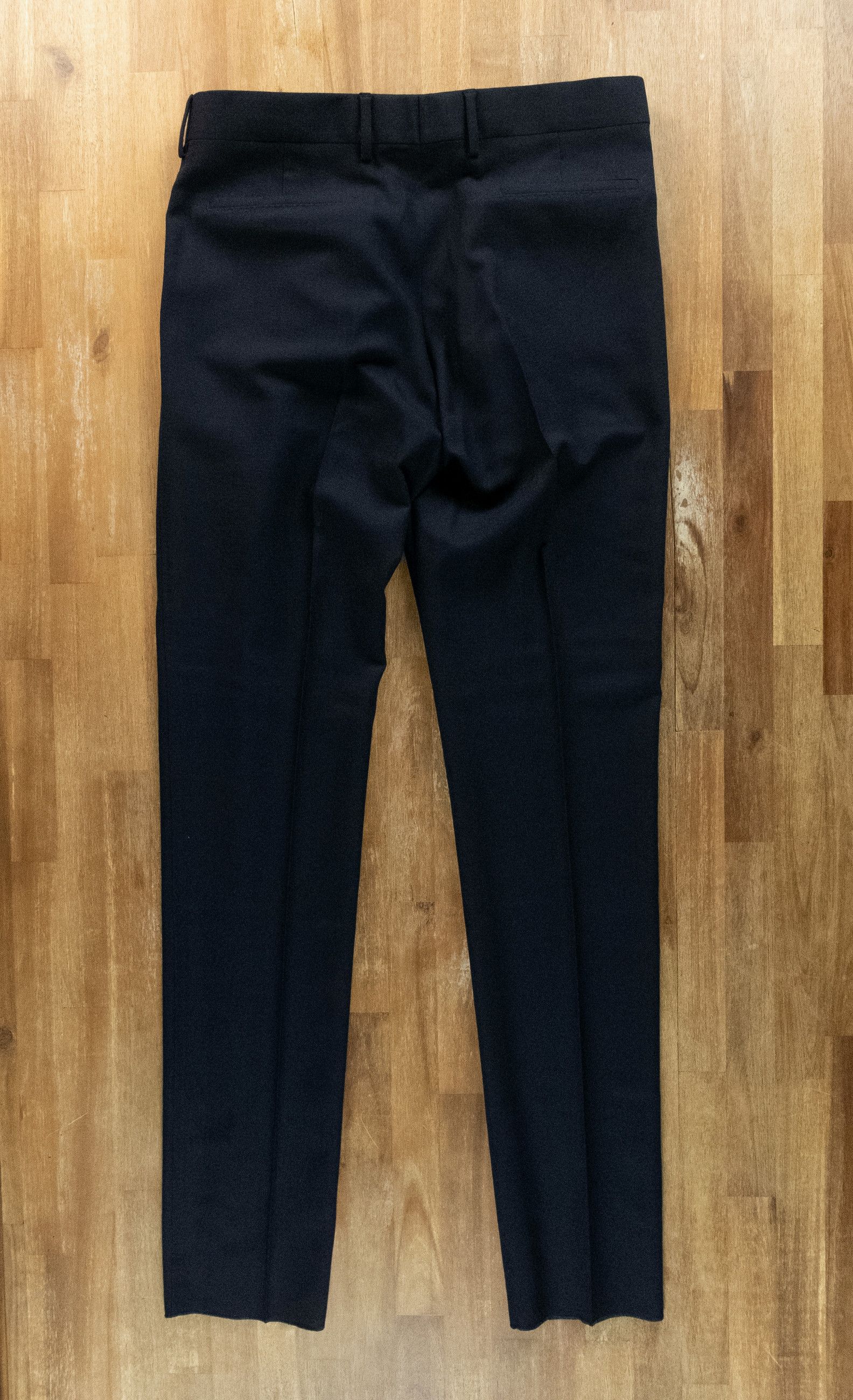 Paul Smith PAUL SMITH slim fit navy blue wool dress pants trousers 32 Size US 32 / EU 48 - 7 Thumbnail