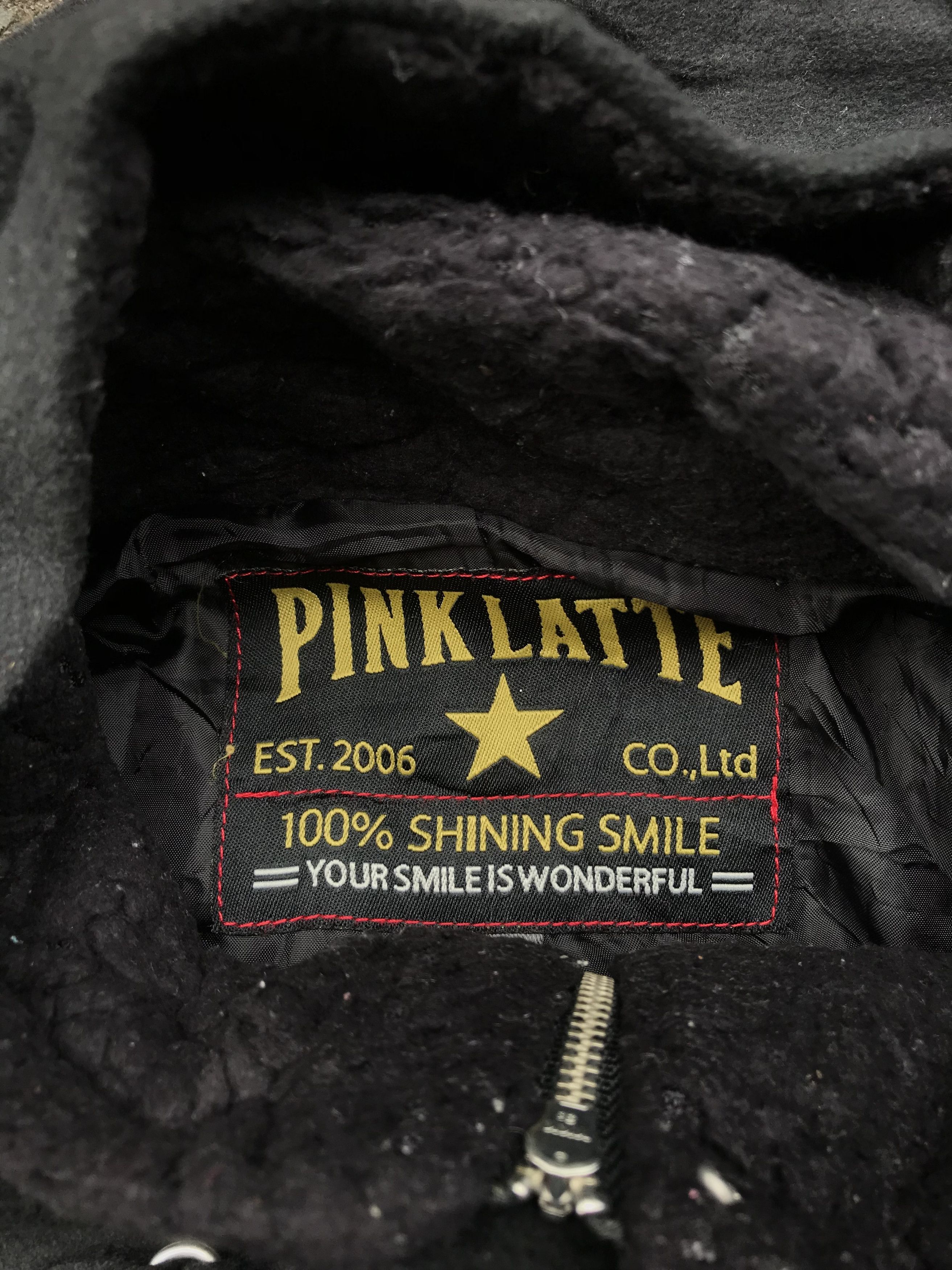 14th Addiction × Japanese Brand × Le Grande Bleu (L.G.B.) Pink latte wool jacket Size XS / US 0-2 / IT 36-38 - 5 Thumbnail