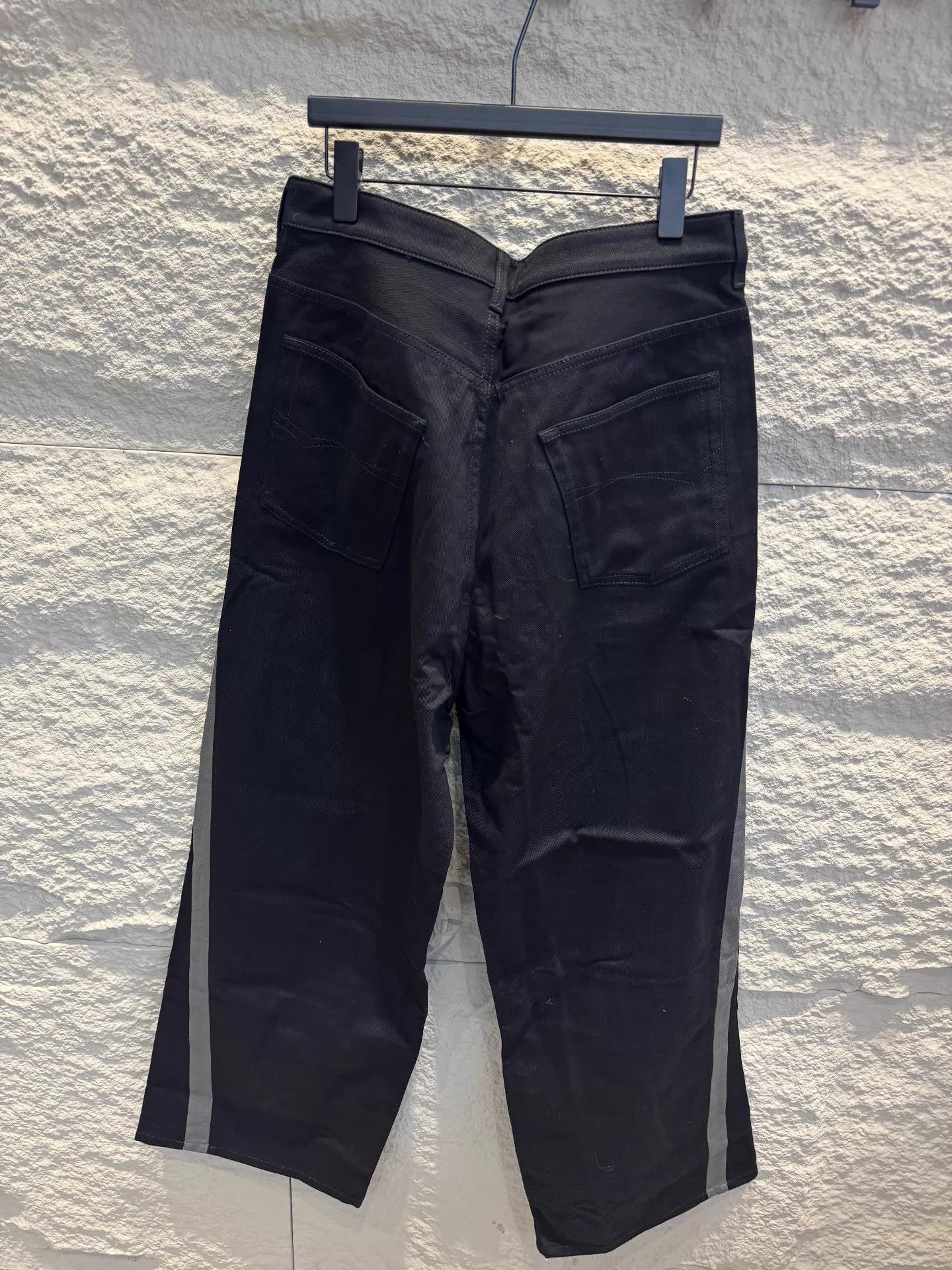 Balenciaga Balenciaga x Under Armour Baggy Black Jeans XS Size US 27 - 3 Thumbnail