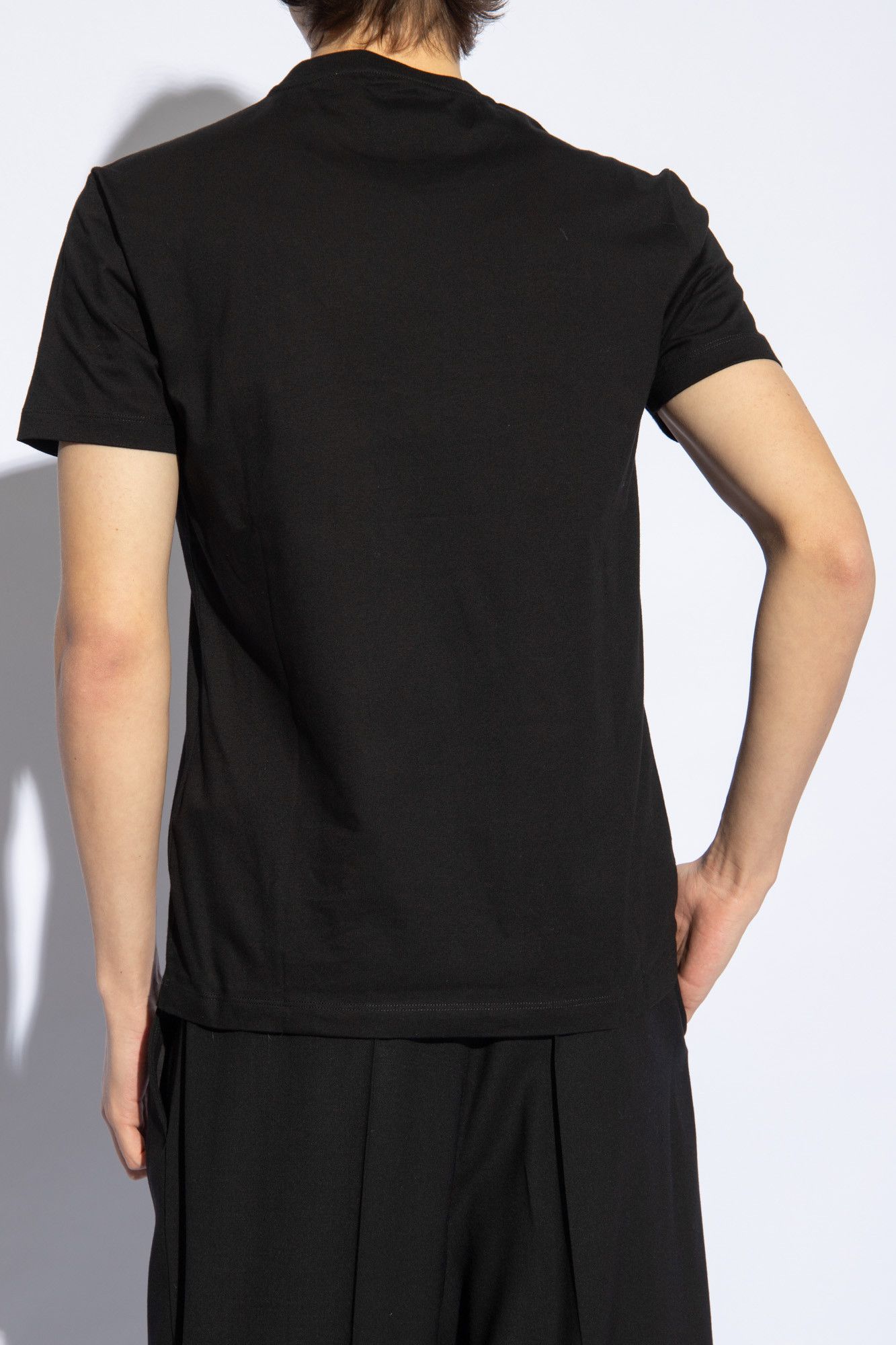 Versace o1s22i1n0125 Crewneck T-Shirt in Black Size US M / EU 48-50 / 2 - 4 Thumbnail