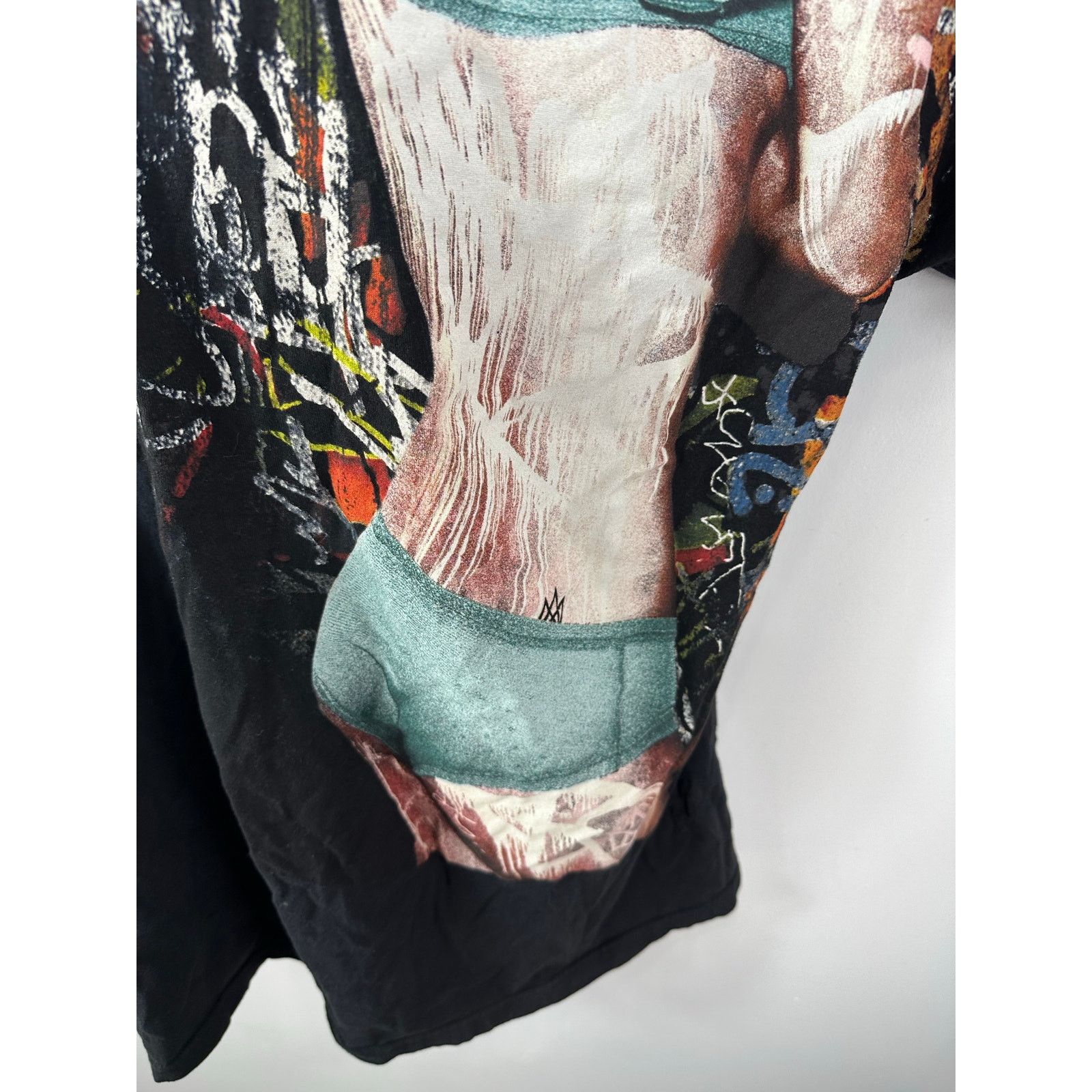 Ecko Unltd. ECKO UNLTD Y2K Graffiti Tattoo Dirty Girl Tee Sz 3XL Grunge Size US XXL / EU 58 / 5 - 9 Thumbnail