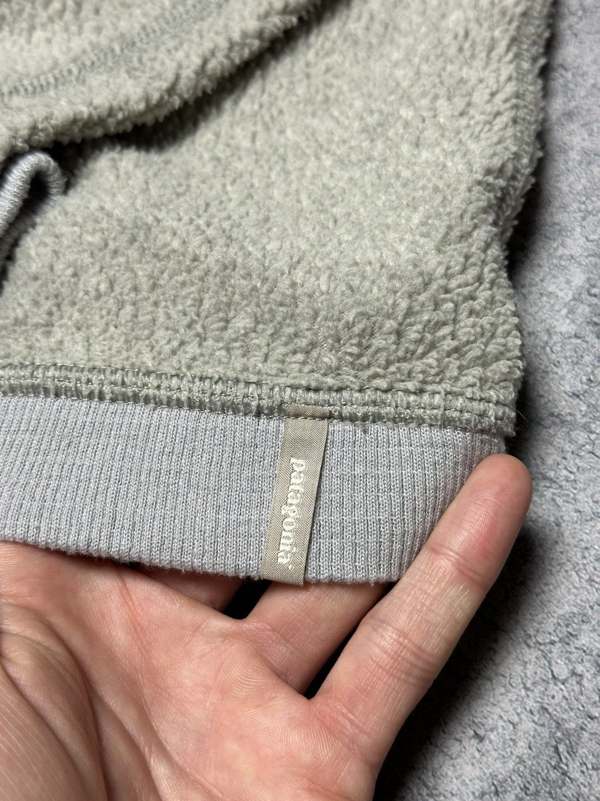 Patagonia × Vintage Patagonia Deep Pile Teddy Baggy Fleece Sweatshirt Size M / US 6-8 / IT 42-44 - 6 Thumbnail