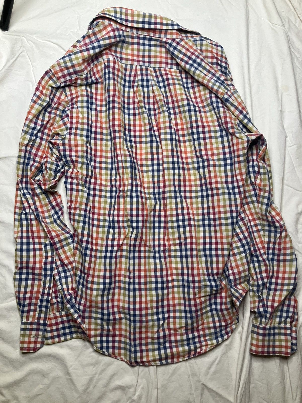 Raleigh Denim Raleigh Denim Checkered Rainbow Button-Up Size US M / EU 48-50 / 2 - 4 Thumbnail