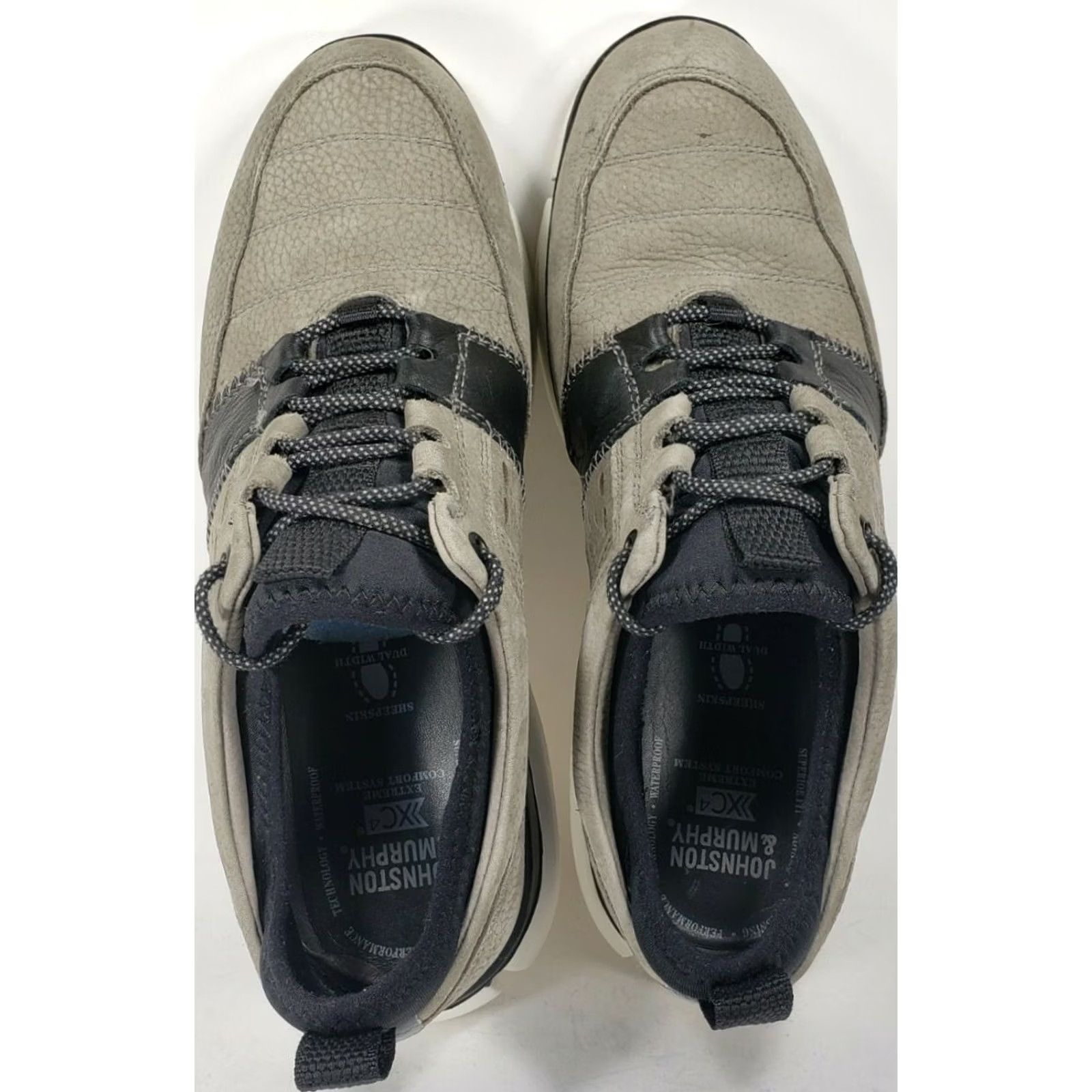 Johnston & Murphy Johnston & Murphy XC4 Cleary Sneaker Charcoal/Black Men's Sz 9M Size US 9 / EU 42 - 7 Thumbnail