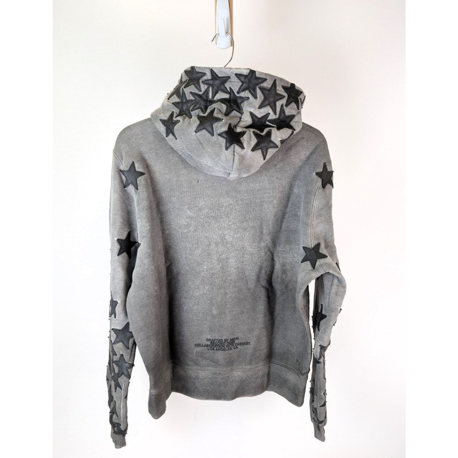 Amiri o1rshd1 Chemist Star Hoodie Heather in Grey Size US XL / EU 56 / 4 - 9 Thumbnail