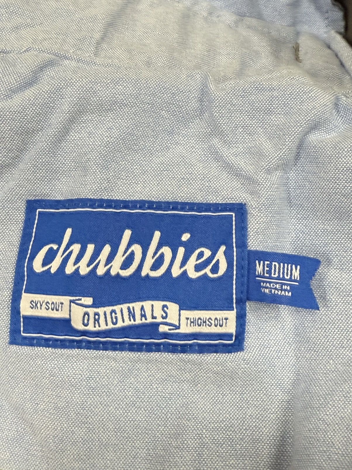 Chubbies Chubbies Grey Button Chino Shorts Medium 7 Inch Inseam Size US 32 / EU 48 - 5 Thumbnail