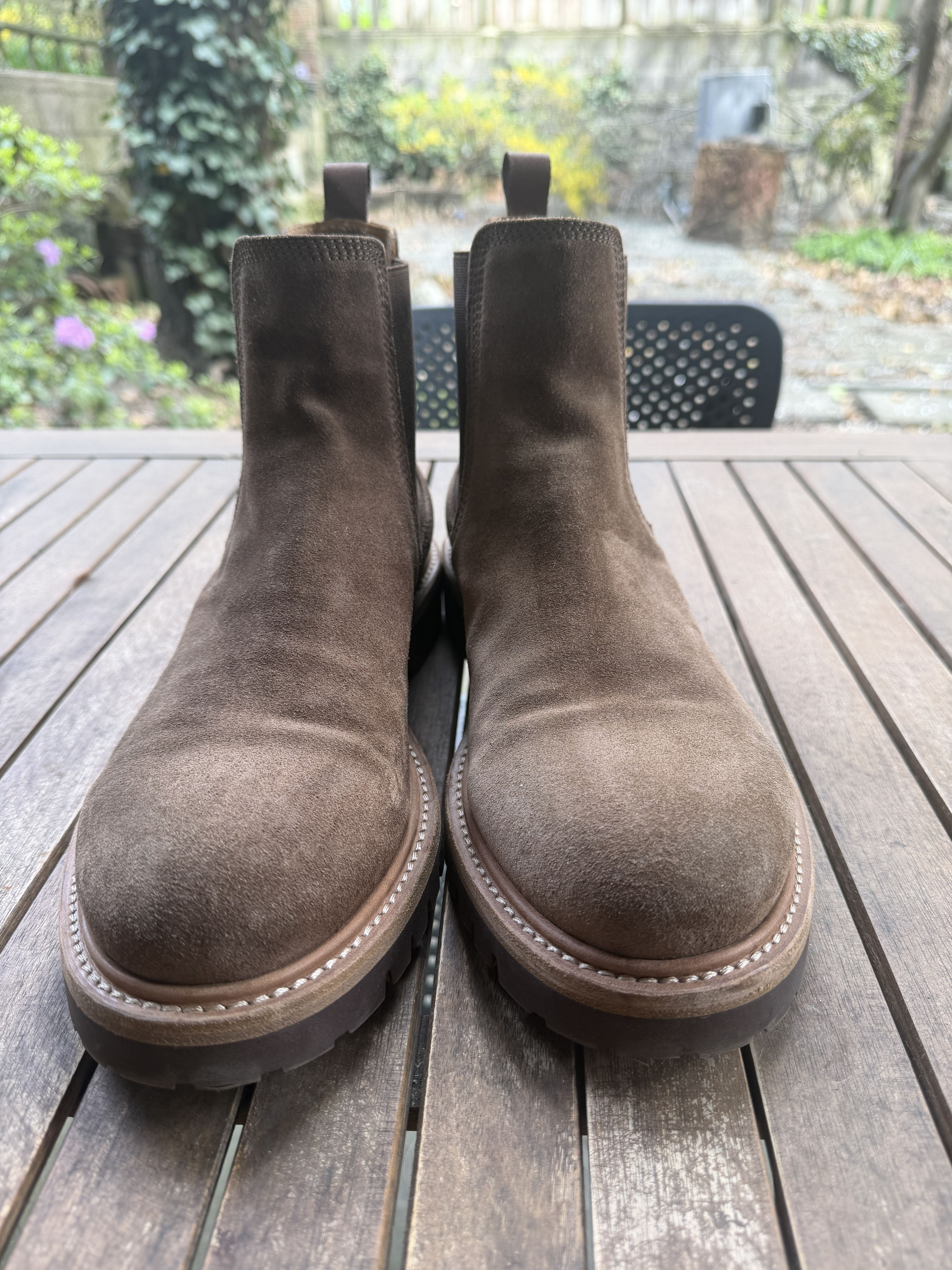 Officine Creative Officine Creative Boss Suede Chelsea Boots - UK 44 Size US 11 / EU 44 - 7 Thumbnail