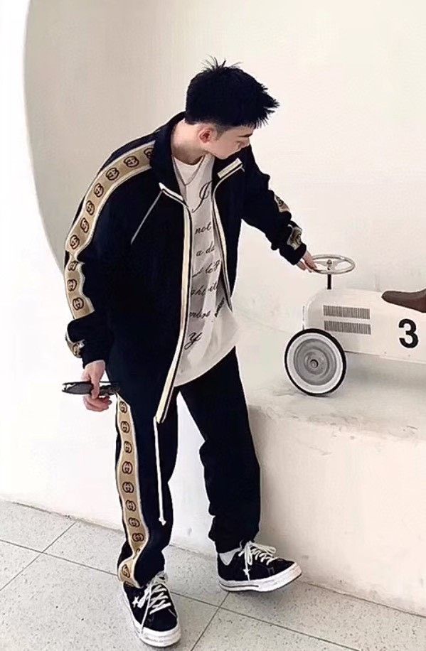 Gucci Gucci double G string label 3M reflective stripe jacket 250 Size US S / EU 44-46 / 1 - 4 Thumbnail