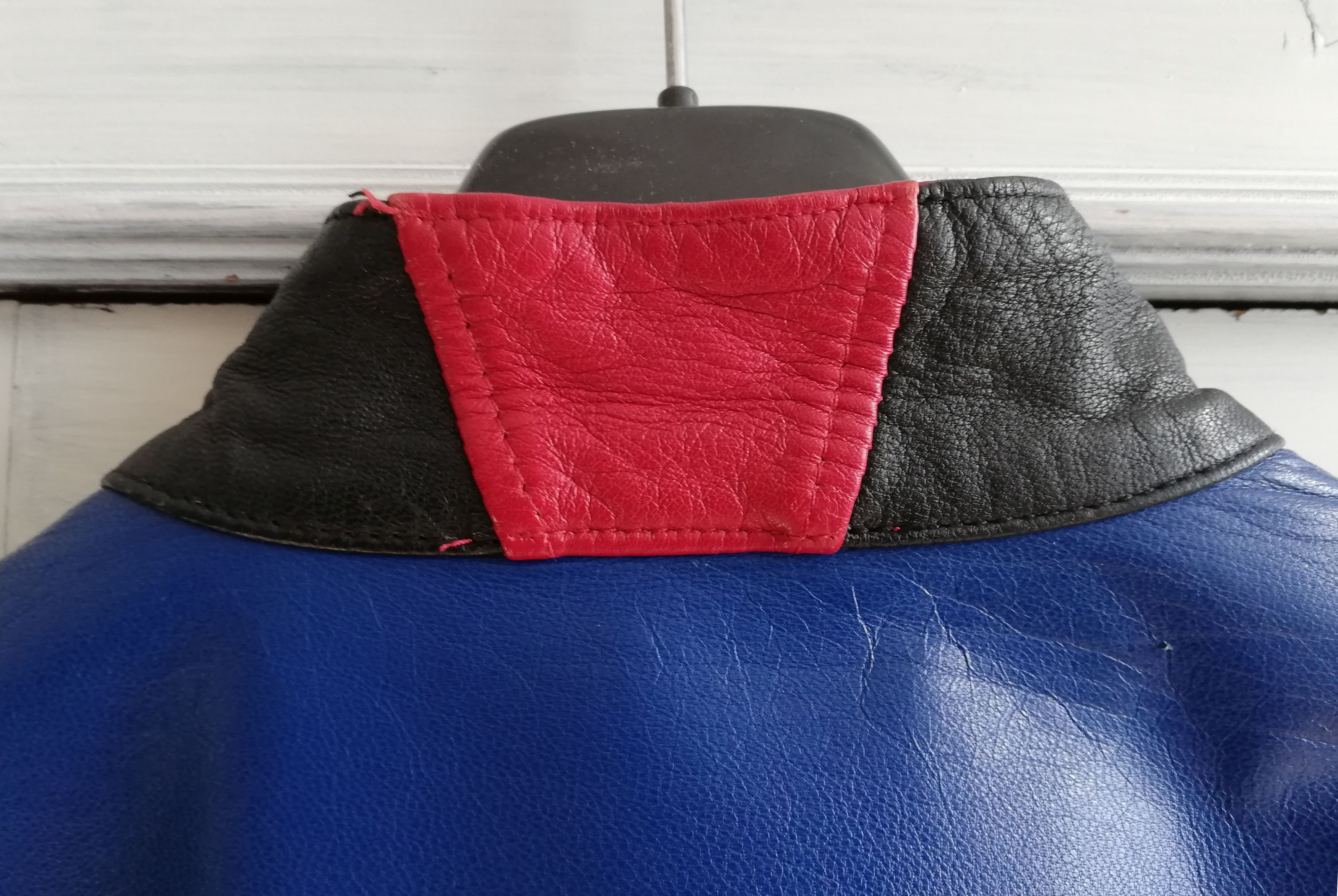 Dolce & Gabbana Multi colored cafe racer leather jacket Size US S / EU 44-46 / 1 - 12 Thumbnail