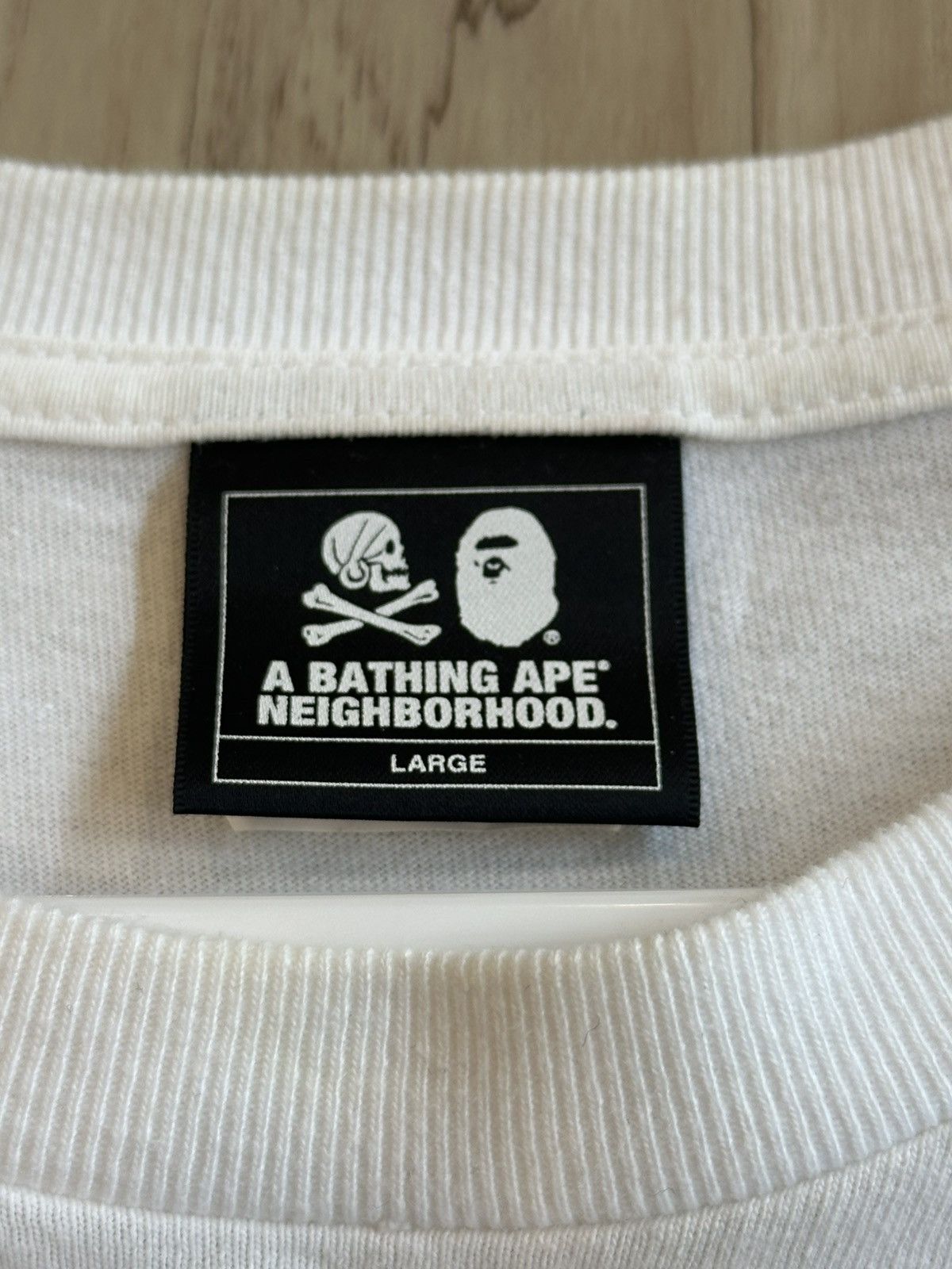 Bape × Neighborhood A Bathing Ape x Neighborhood L/S Tee Size Medium Size US M / EU 48-50 / 2 - 4 Thumbnail