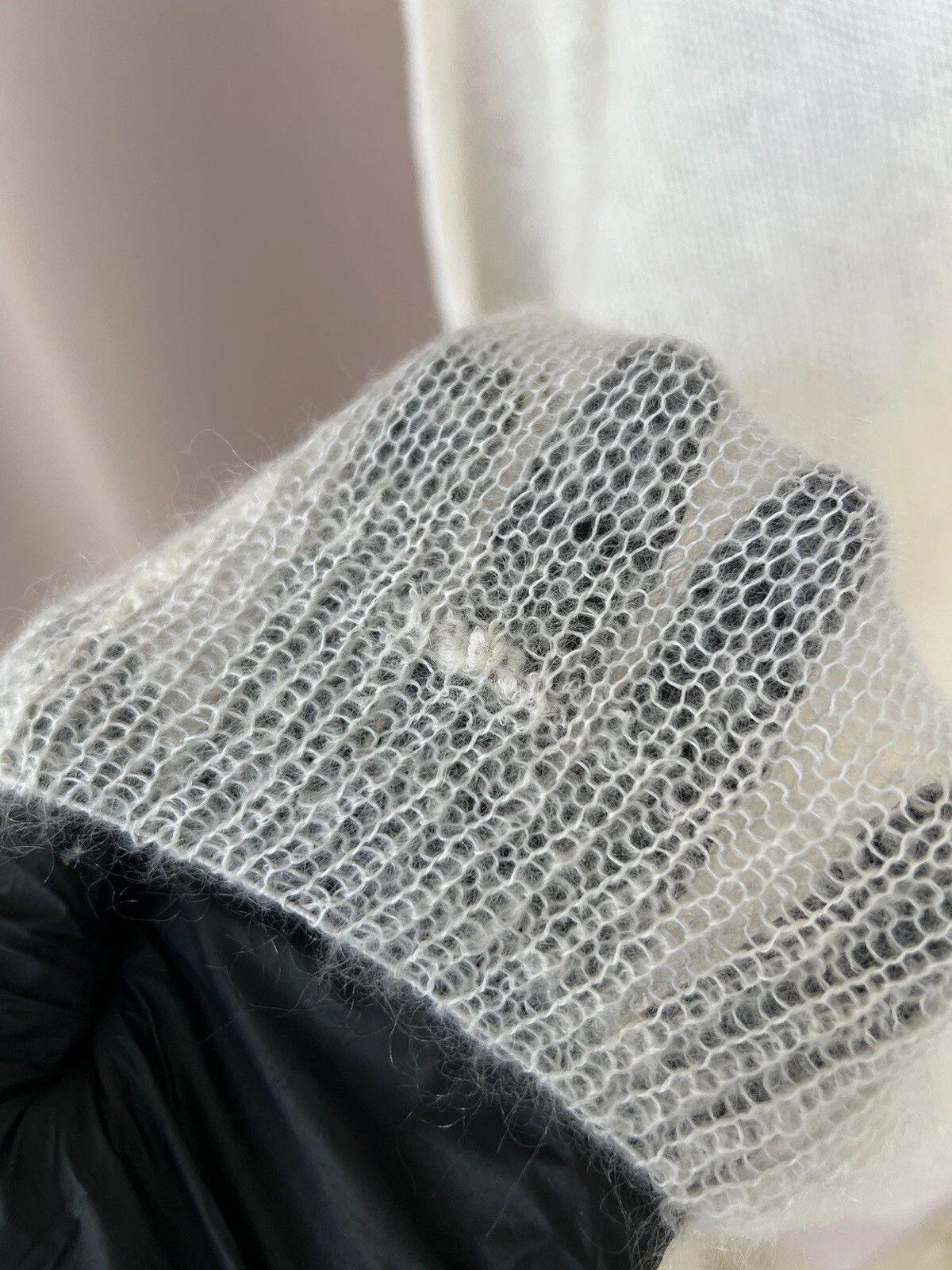 Y's for Men Y`s by Yohji Yamamoto Mesh Archive Wool Sweater Size 2 or M Size US M / EU 48-50 / 2 - 16 Thumbnail
