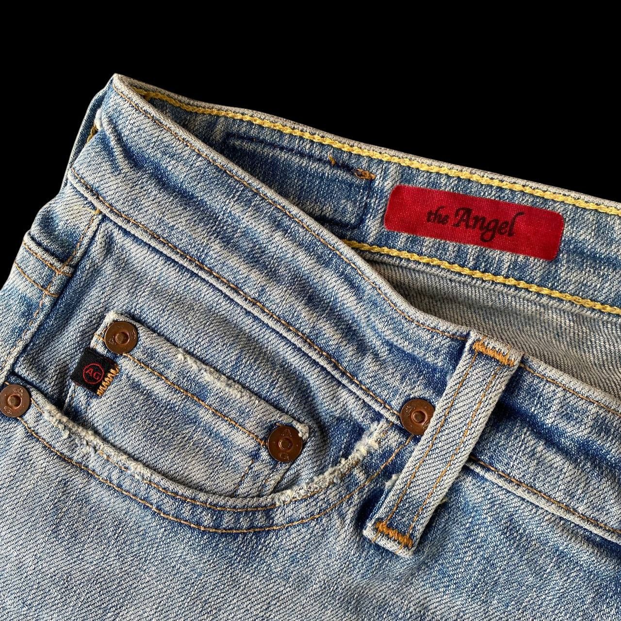 AG Adriano Goldschmied FLARE W25X33.5" ADRIANO GOLDSCHMIED LIGHTWASH FADED BLUE Size 25" / US 0 / IT 36 - 8 Thumbnail