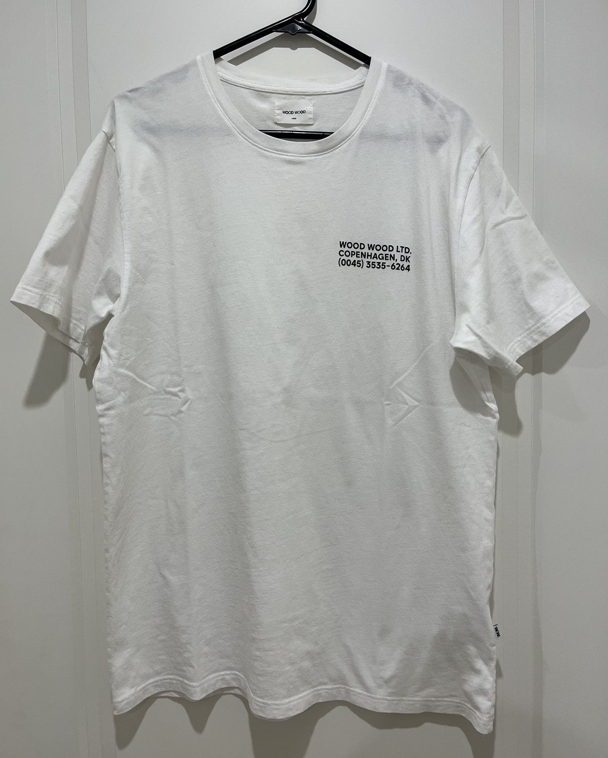 Wood Wood Info Logo T-Shirt Size US L / EU 52-54 / 3 - 1 Thumbnail
