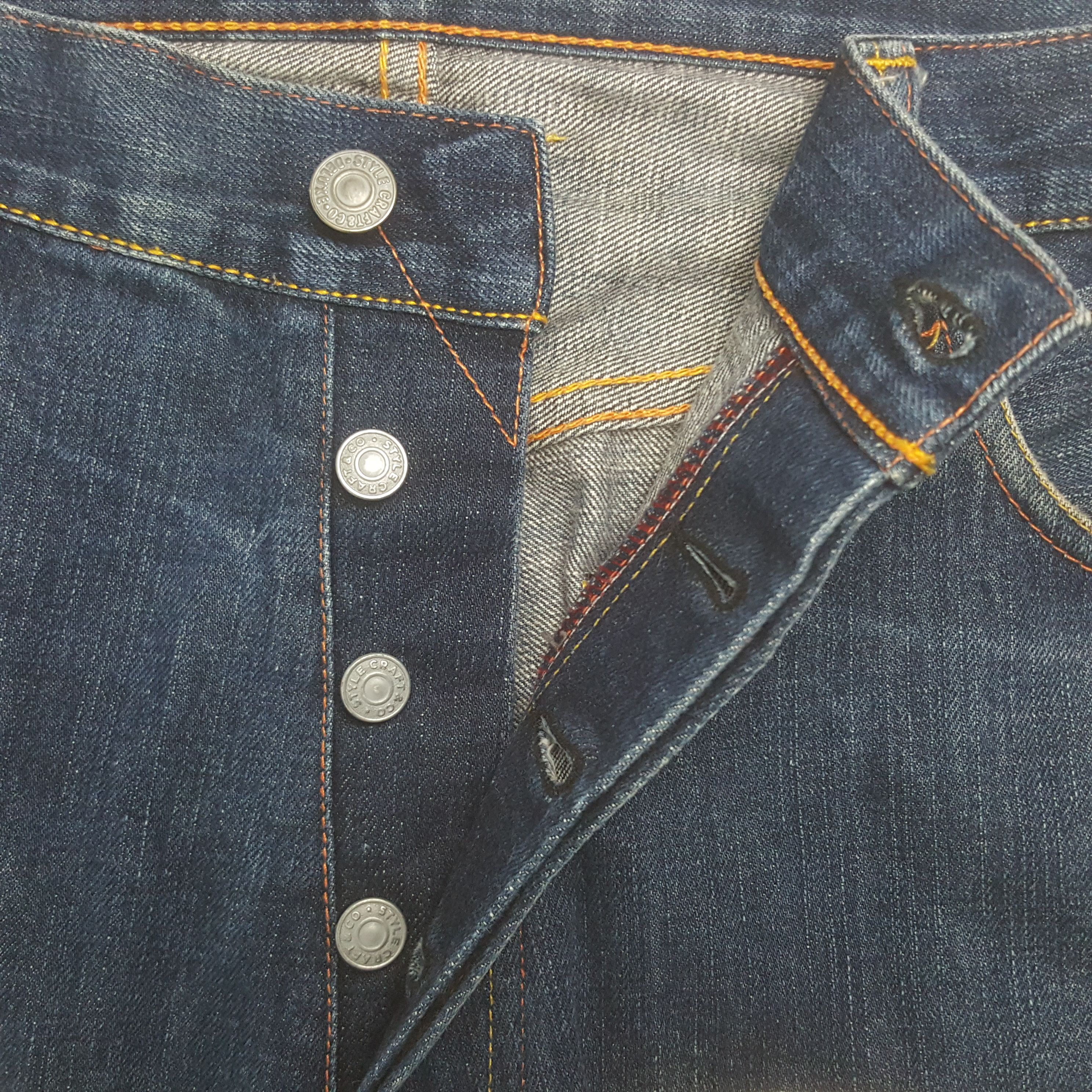 Evisu × Japanese Brand × Vintage Vintage Evisu Japanese Brand Daicock Custom Art Denim Jeans Size US 35 - 7 Thumbnail