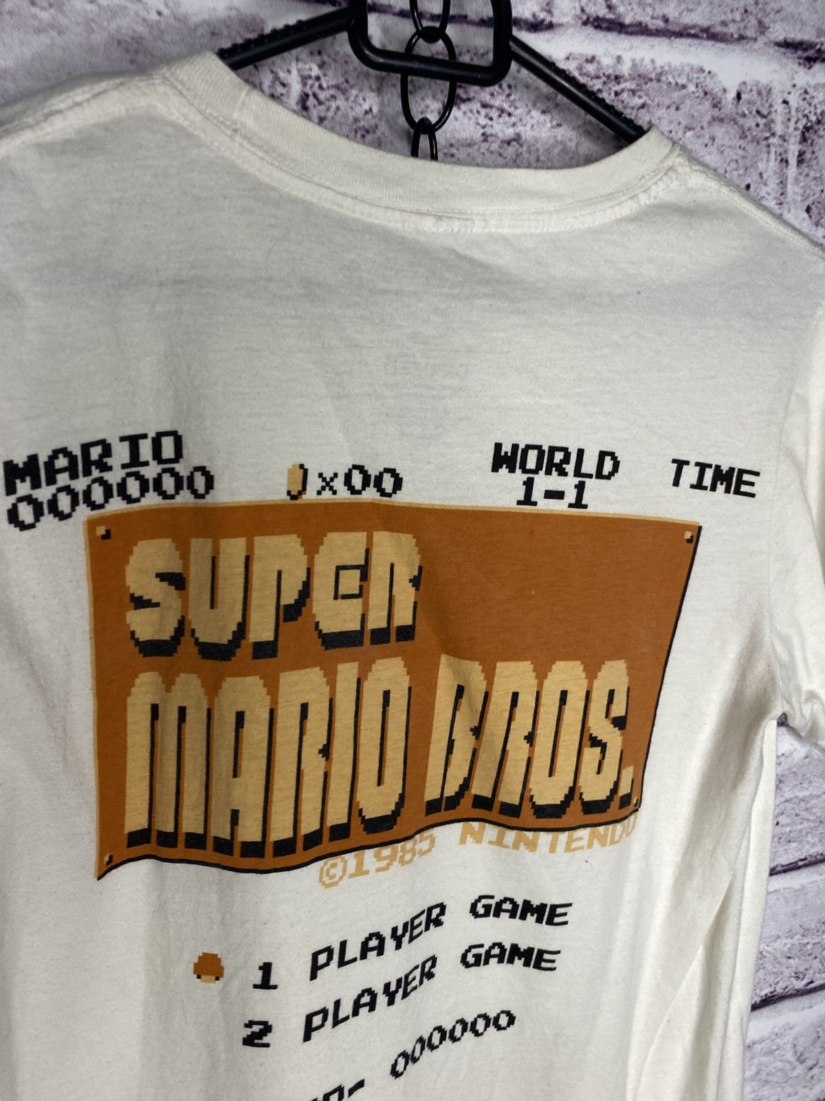 Nintendo Mens Uniqlo x Nintendo x mario T-shirt big logo size S Size US S / EU 44-46 / 1 - 12 Thumbnail