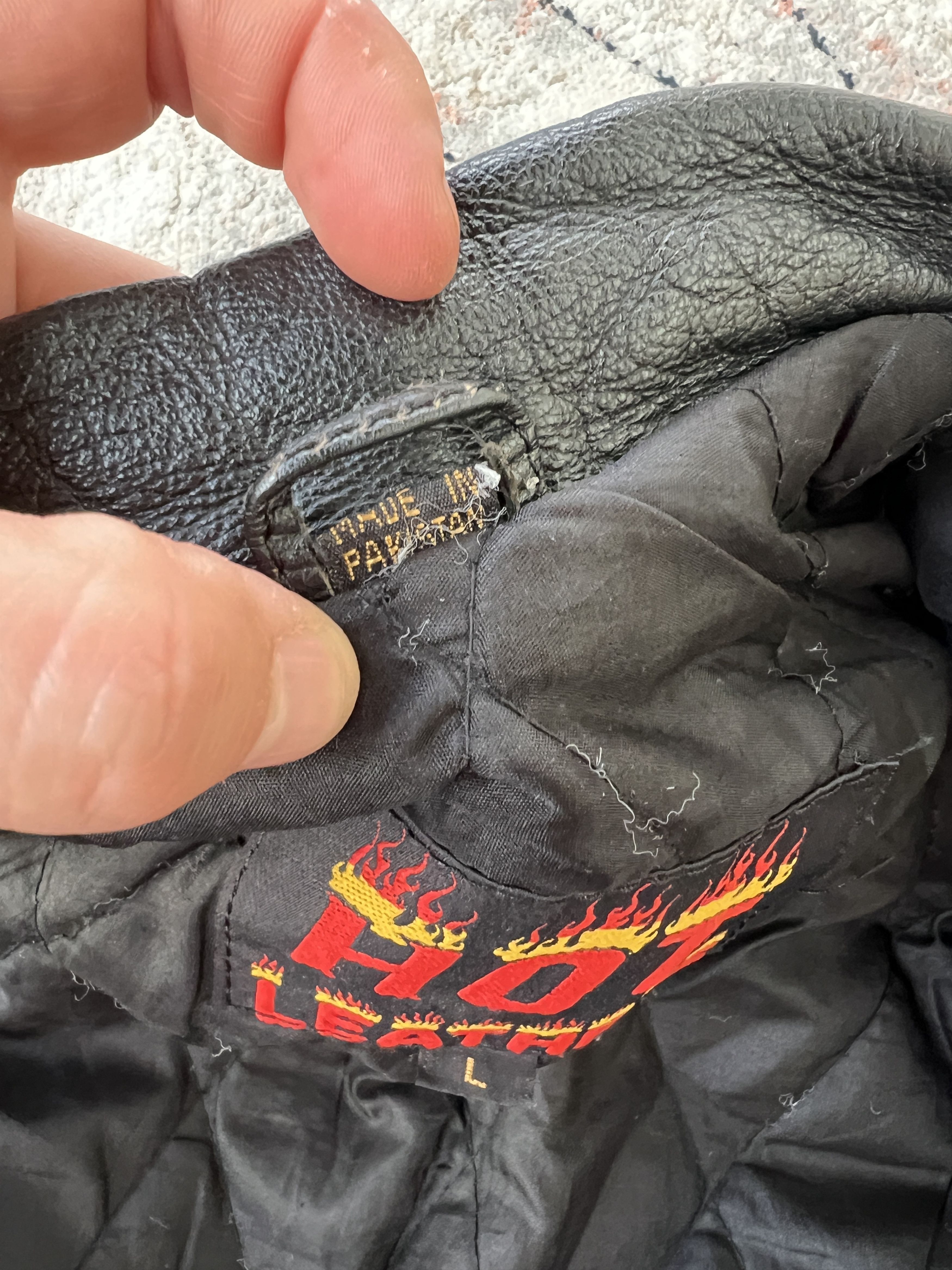 Leather Hot Leathers Vintage Jacket Size L / US 10 / IT 46 - 12 Thumbnail