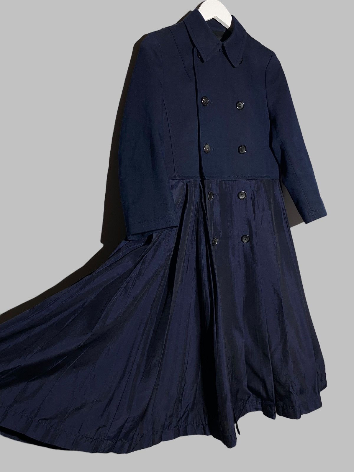 Comme des Garcons 🔥 COMME DES GARÇONS TRICOT HYBRID TRENCH DRESS JAPAN VIBES Size S / US 4 / IT 40 - 3 Thumbnail