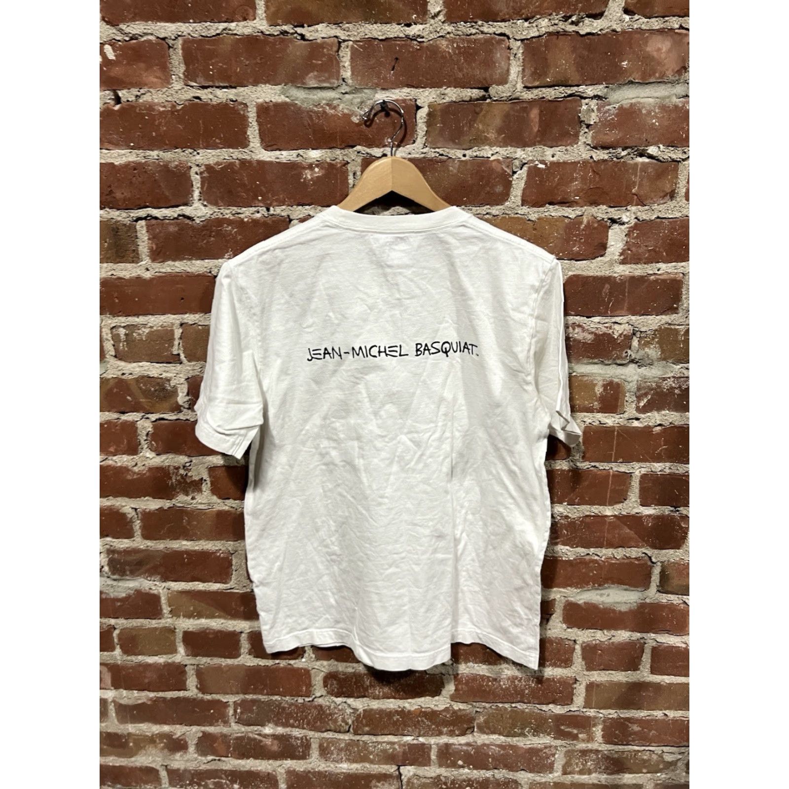 Uniqlo Uniqlo x Jean Michel Basquiat Mens White Short Sleeve Graphic T-shirt L Size US L / EU 52-54 / 3 - 2 Thumbnail