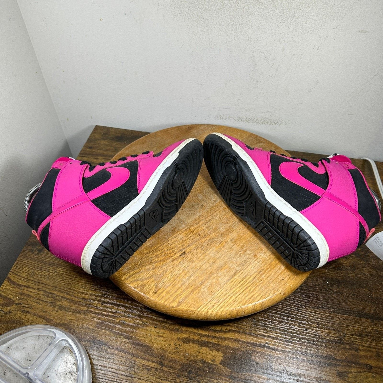 Nike Nike Dunk Sky Hi Pink Hidden Wedge 644877-010 Womens Size 8 Size US 8 / IT 38 - 7 Thumbnail