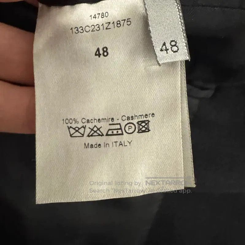 Dior Dior Black Cashmere Men's Jacket . Size US M / EU 48-50 / 2 - 5 Thumbnail