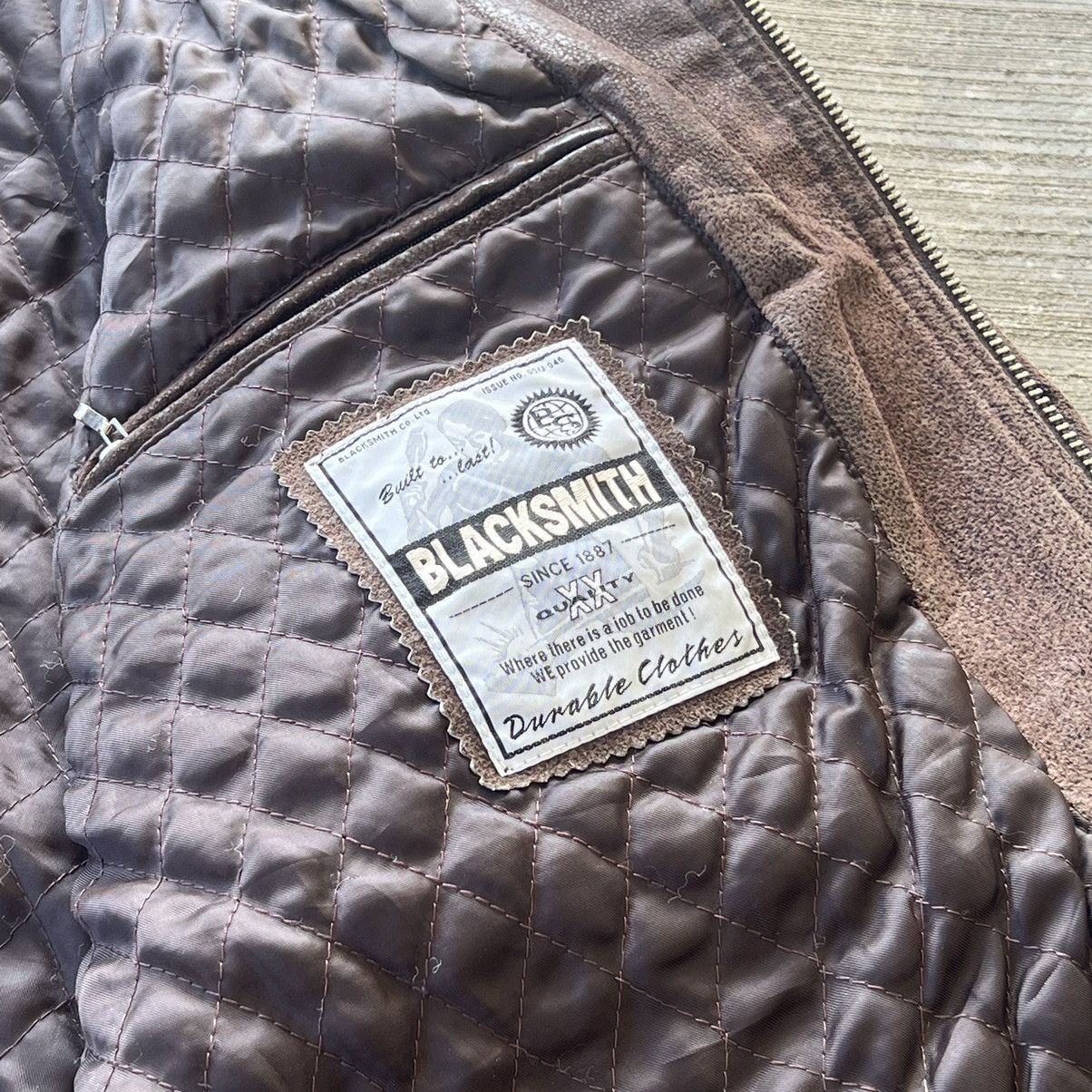 Blacksmith × Vintage Blacksmith Vintage Rare Leather Jacket Size US XL / EU 56 / 4 - 6 Thumbnail