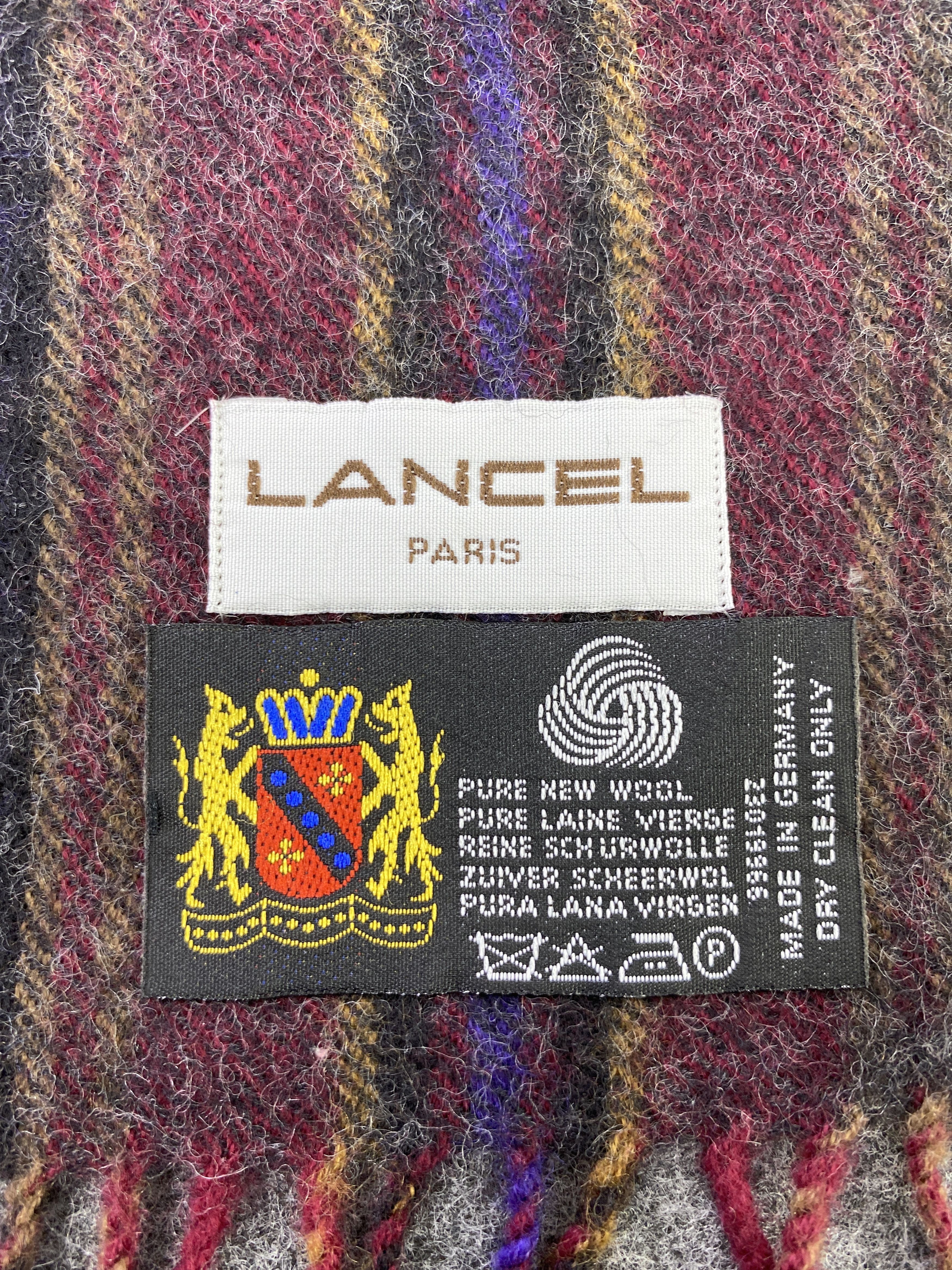 Lancel Lancel Wool Scarf/Muffler/Neckwear-T529 Size ONE SIZE - 6 Thumbnail