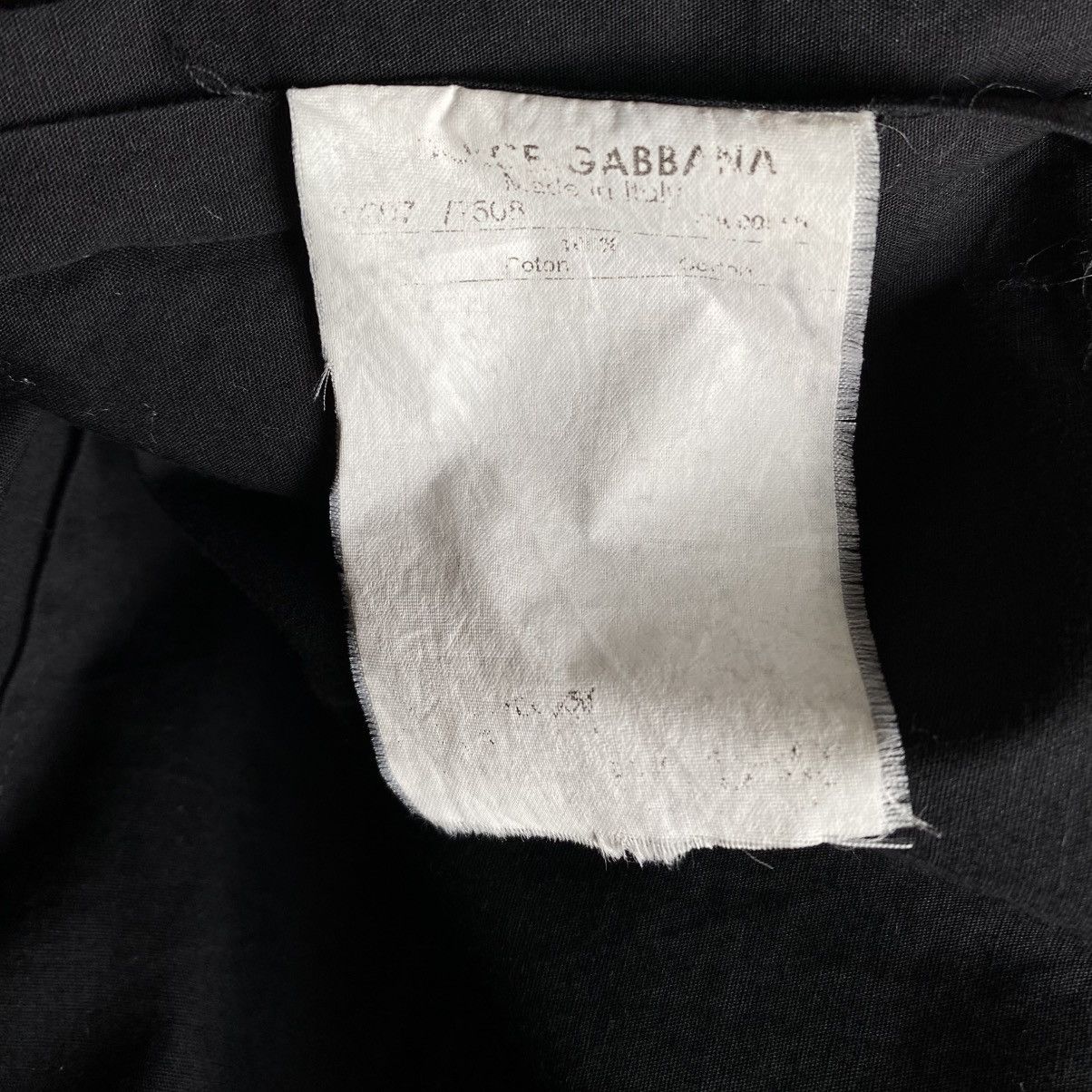 Dolce & Gabbana DOLCE & GABBANA Black Fitted Shirt Size S / US 4 / IT 40 - 23 Thumbnail