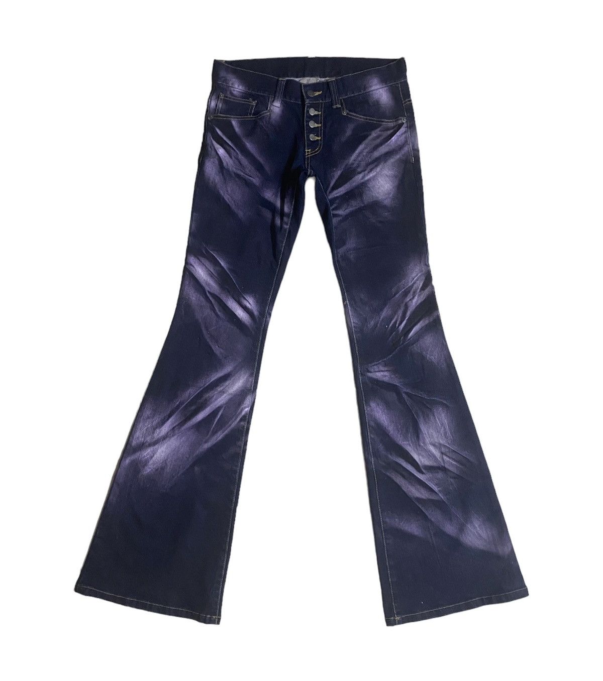 Tornado Mart × Tornado Mart Japan Tornado Mart Black Purple Bleach 