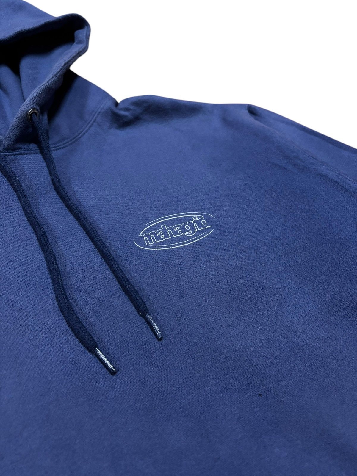 Japanese Brand Vtg 90s Mahagrid Heavyweight Hoodie Size US L / EU 52-54 / 3 - 5 Thumbnail