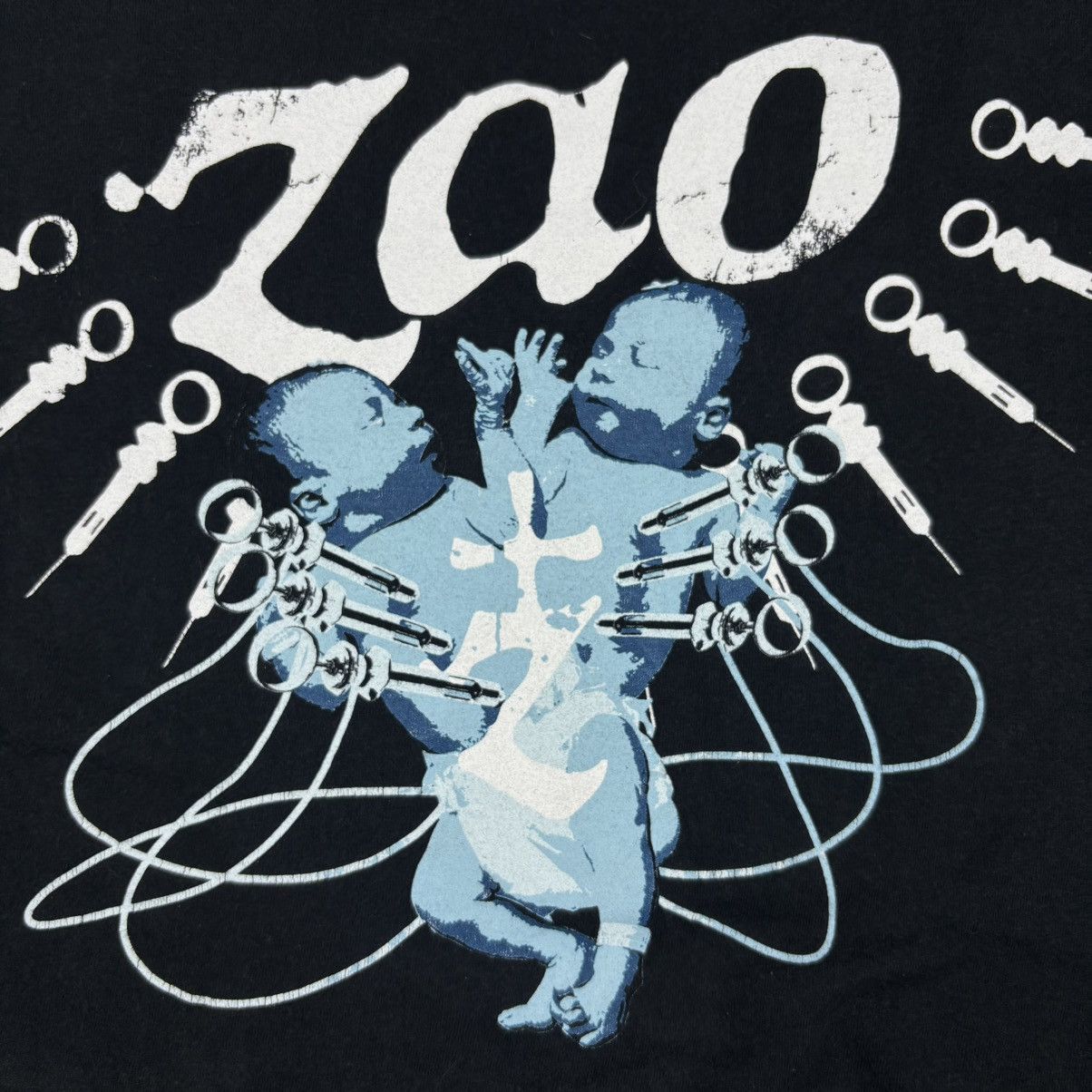 Band Tees Original vintage Zao – Syringe Baby early 2000s Size US XL / EU 56 / 4 - 3 Thumbnail