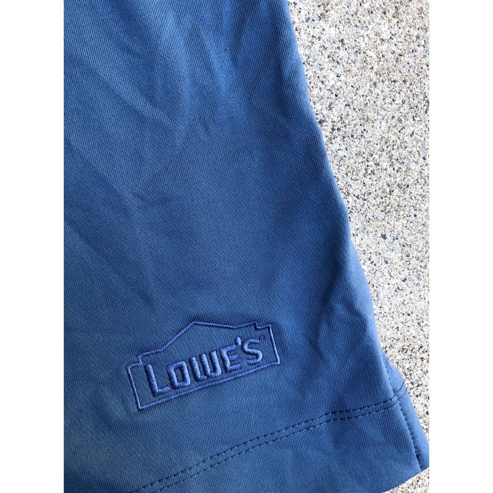 Vintage PEBBLE BEACH LOWES Hardware Performance Shirt Women's MEDIUM 3/4 Sleeve Blue Size M / US 6-8 / IT 42-44 - 4 Thumbnail