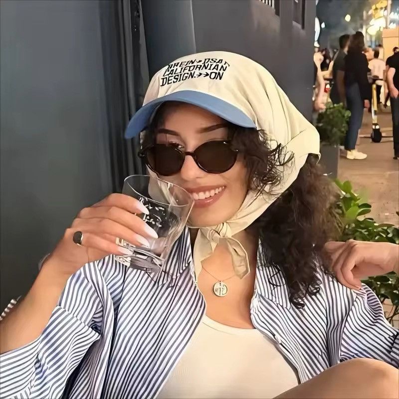 Japanese Brand Y2K embroidered multi-style vintage handkerchief cap hat Size ONE SIZE - 4 Thumbnail