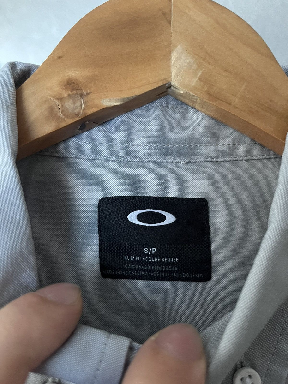 Oakley Oakley Y2K Vintage Long Sleeve Shirt Grey Size US S / EU 44-46 / 1 - 6 Thumbnail