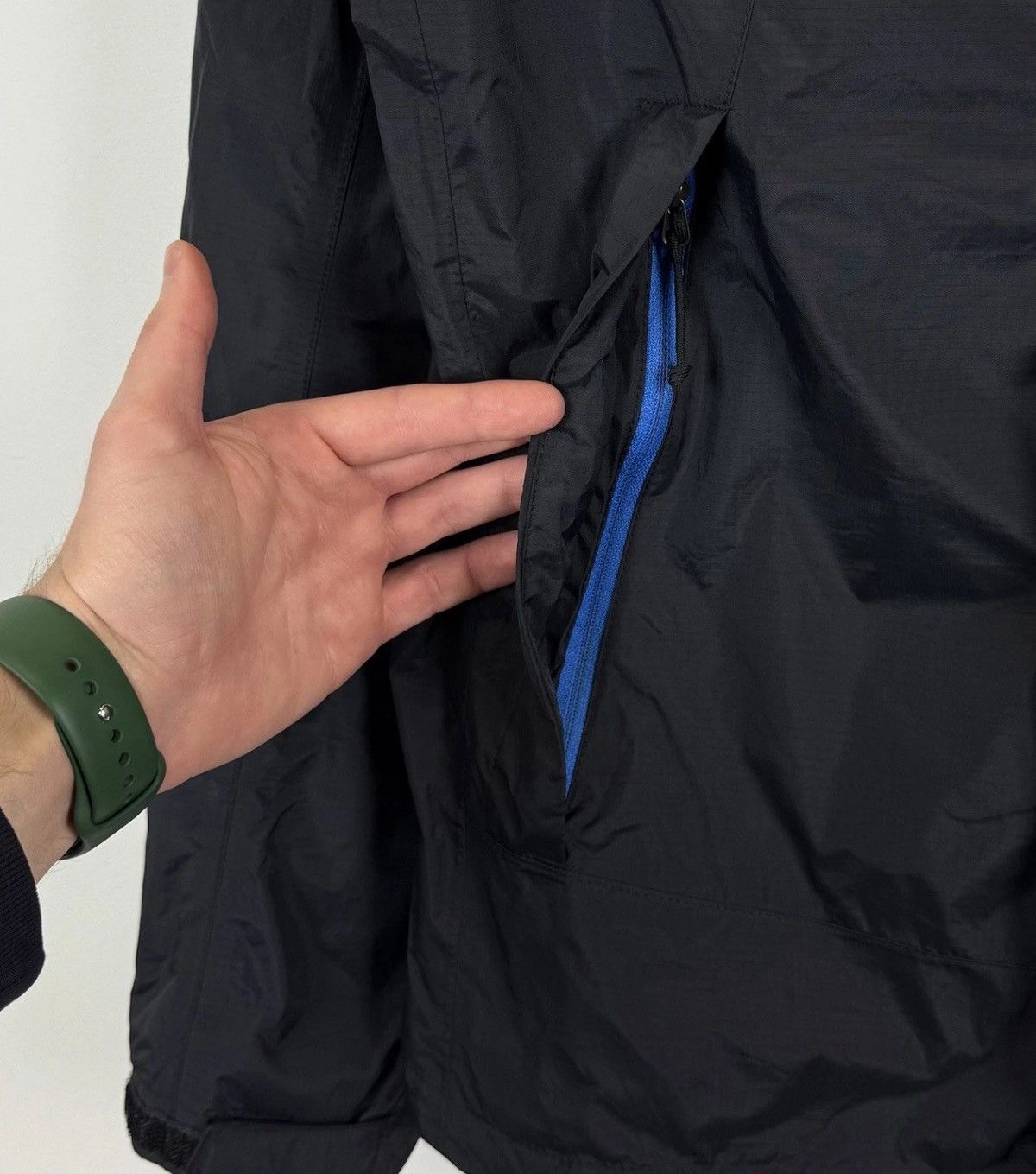 The North Face The North Face HyVent Full Zip Jacket Black Windbreaker Top Size US S / EU 44-46 / 1 - 6 Thumbnail