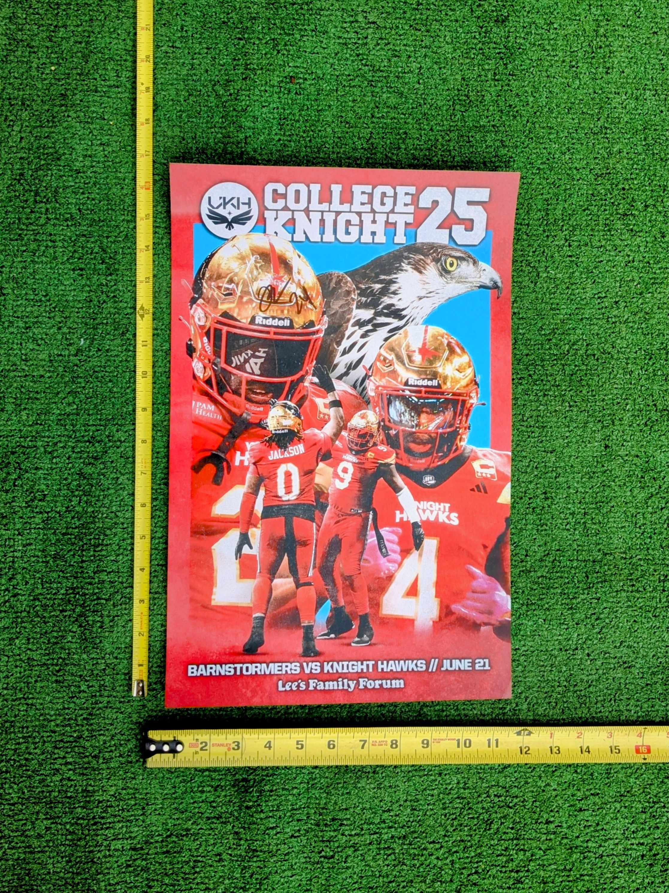 Other Vegas Knight Hawks Football 2025 Poster+Towel+Sunglasses Size ONE SIZE - 2 Thumbnail