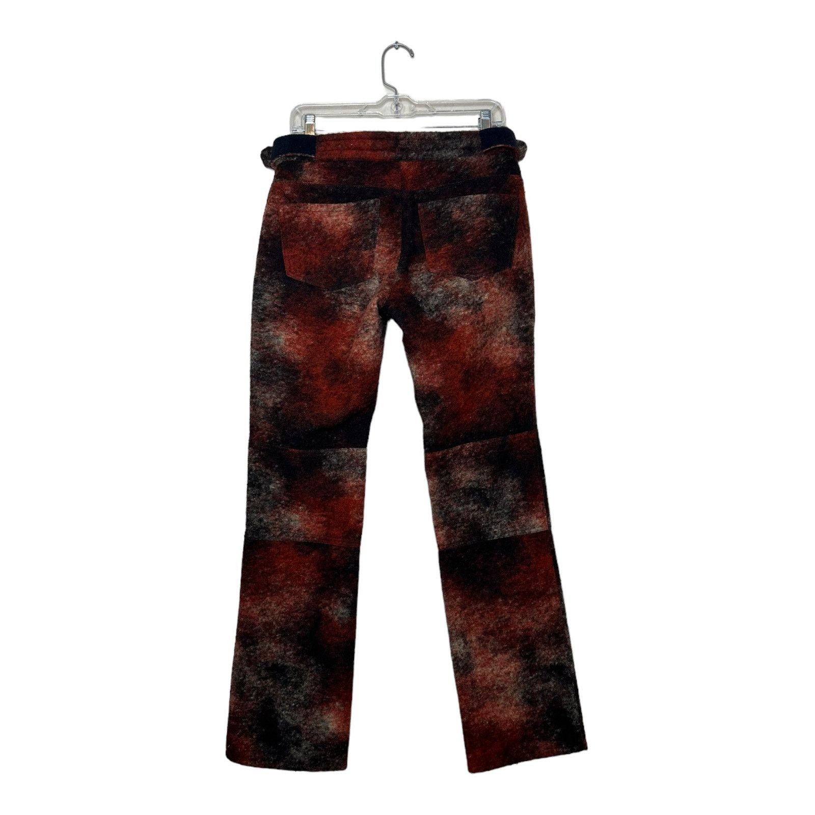 Misbhv MISBHV red rust wool blend tactical moto pants size small Size 32" / US 10 / IT 46 - 13 Thumbnail