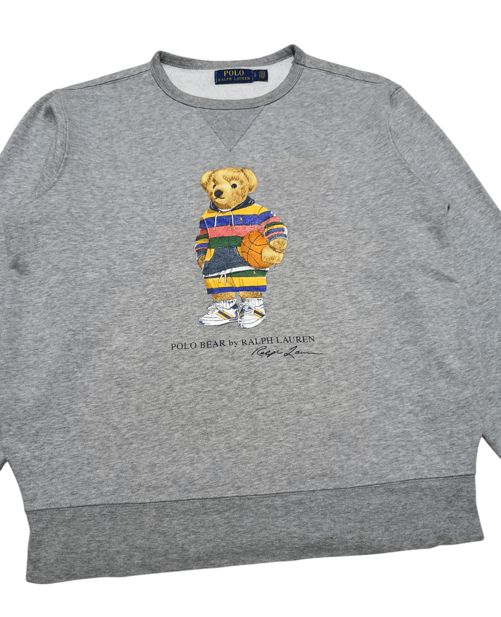 Polo Ralph Lauren Vintage Polo Ralph Lauren Polo Bear Basketball Crewneck Size US S / EU 44-46 / 1 - 5 Thumbnail