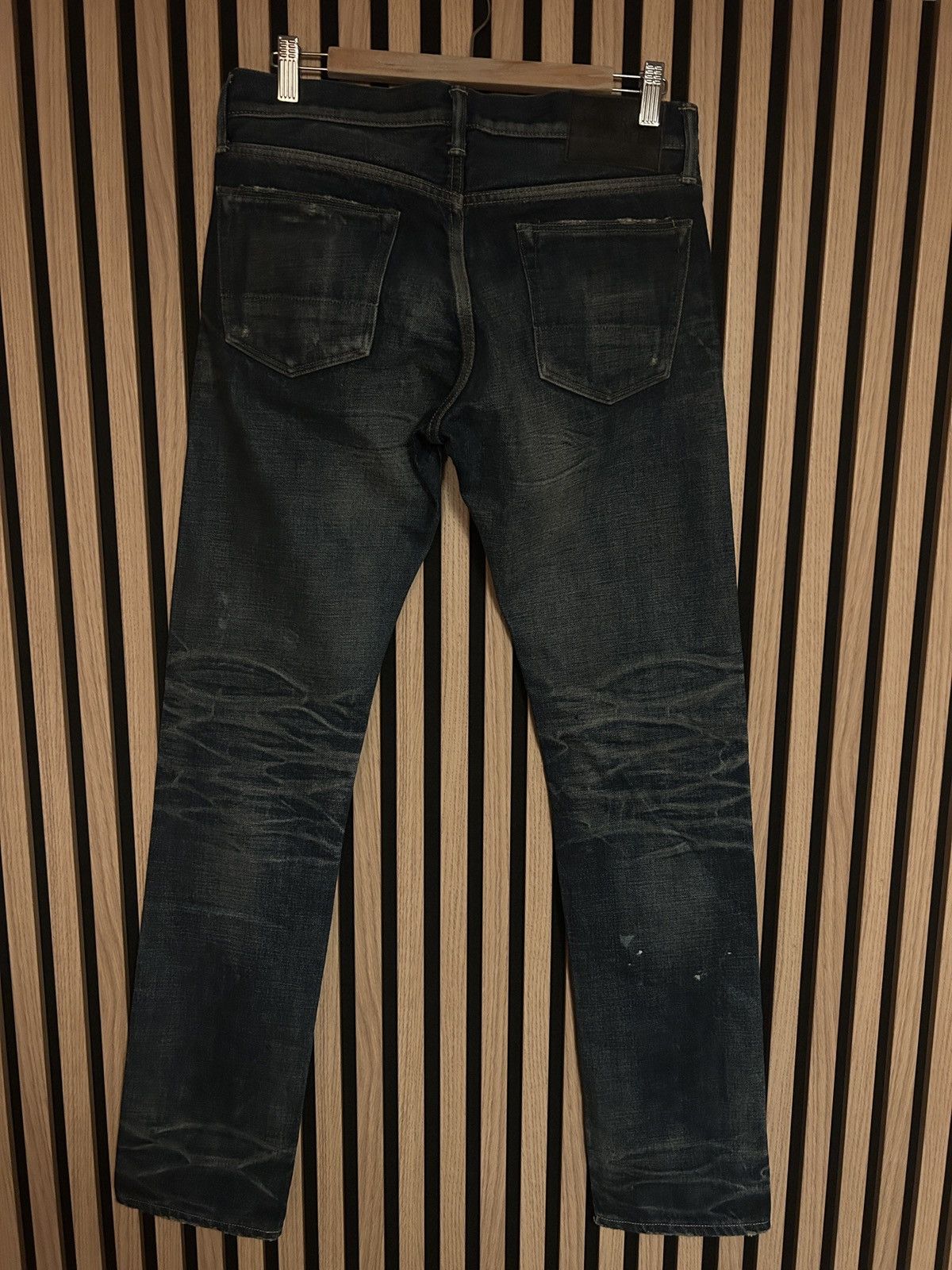 Fabric Brand & Co. Fabric-Brand & Co. Selvedge Denim Jeans FB02-DIMON Size US 29 - 3 Thumbnail