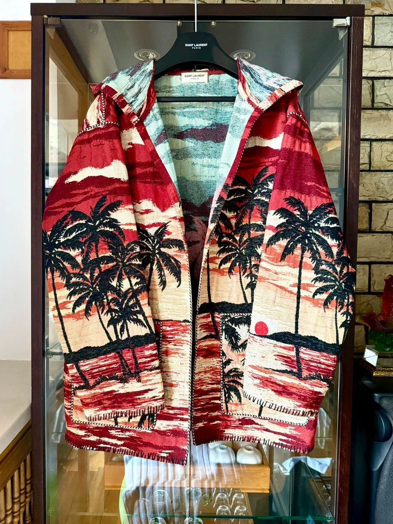 Saint Laurent Paris Saint Laurent 16SS Palm Tree Cape Jack