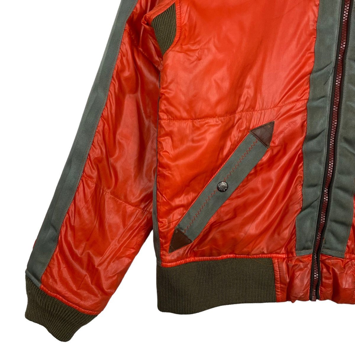 💥AVIREX REVESIBLE BIKER BOMBER LIGHT JACKET